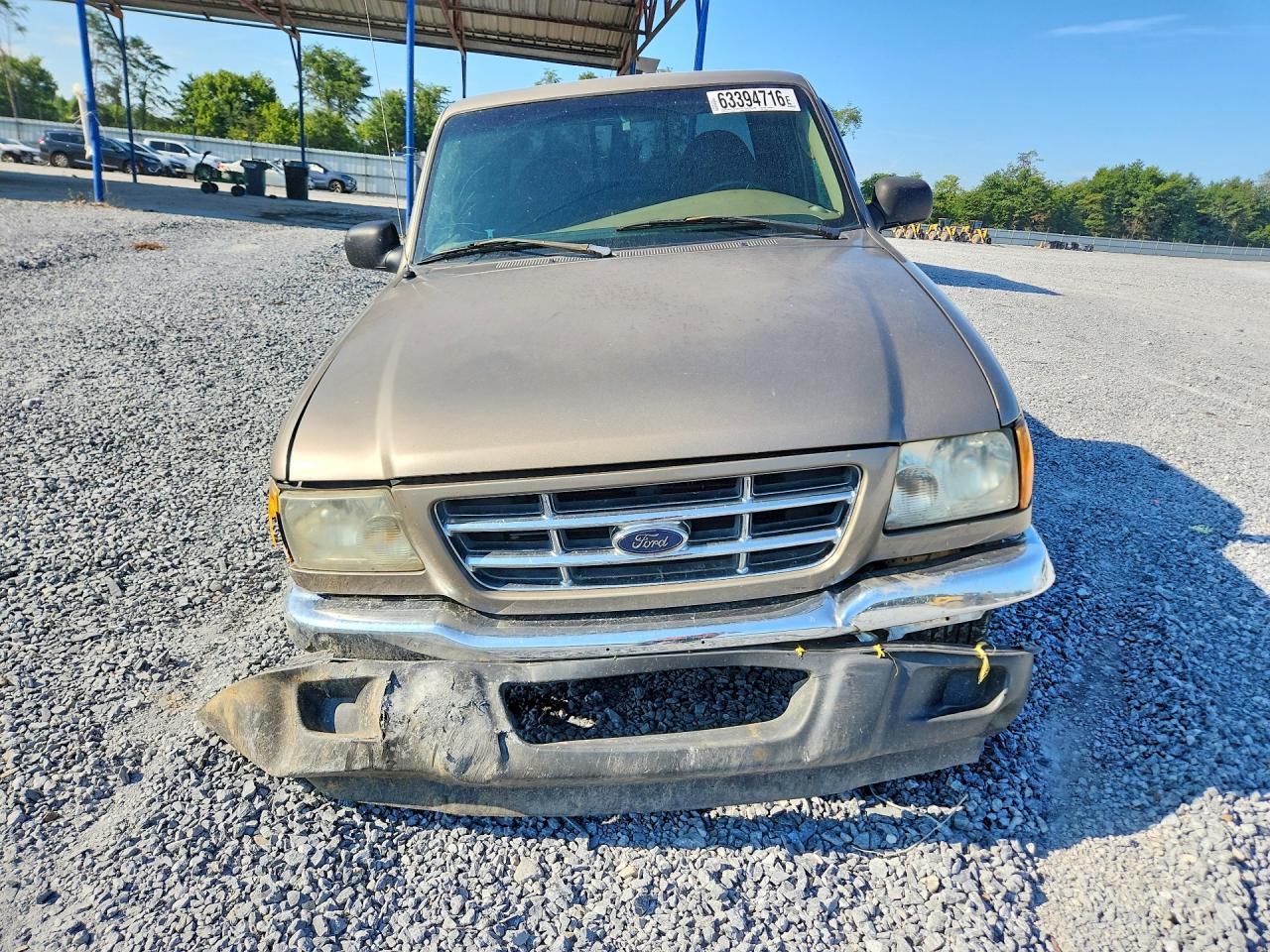2003 Ford Ranger Super Cab Желто-коричневый vin: 1FTYR44V13PA12336