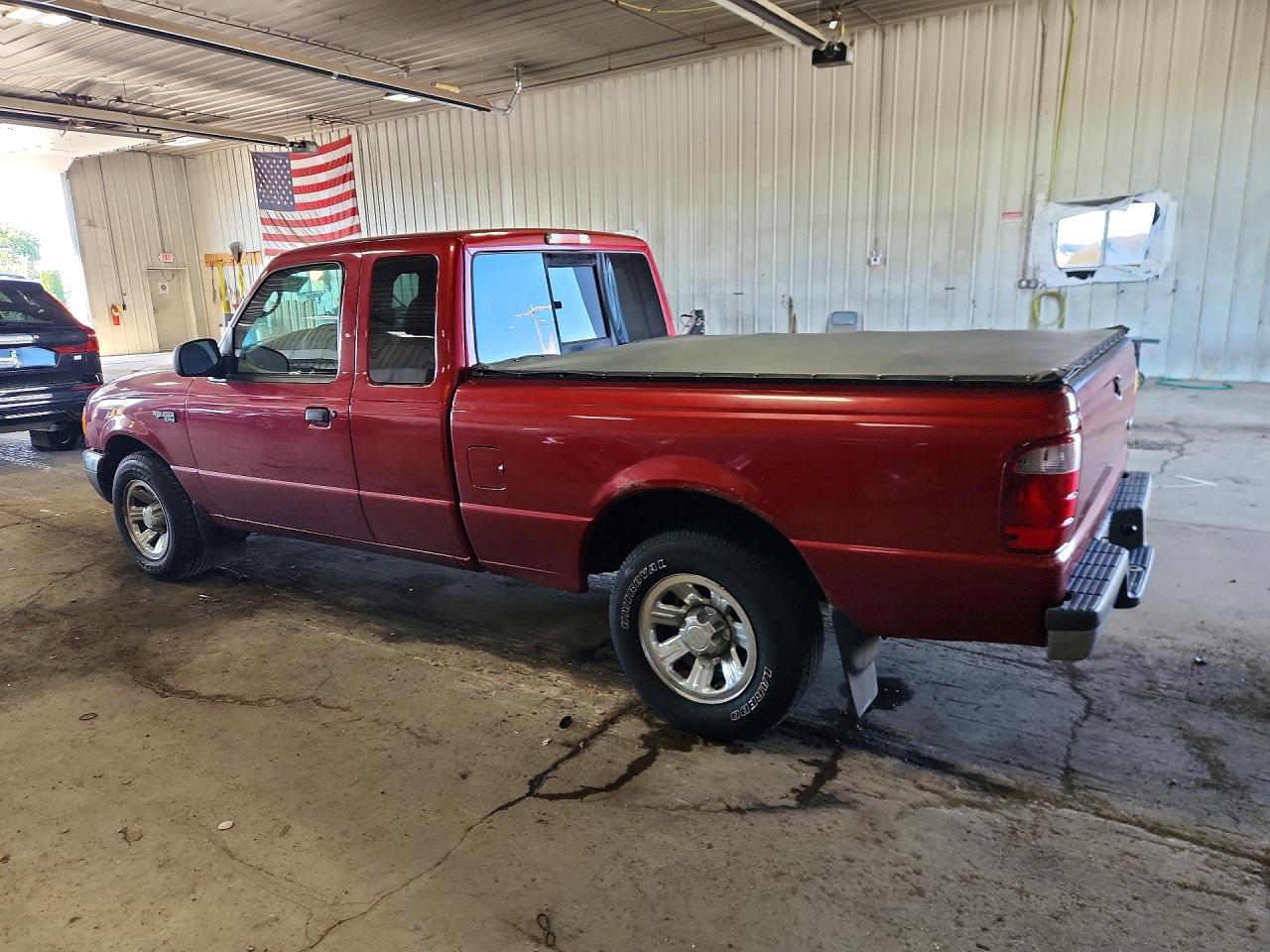 2003 Ford Ranger Super Cab Burgundy vin: 1FTYR44V13PA35874