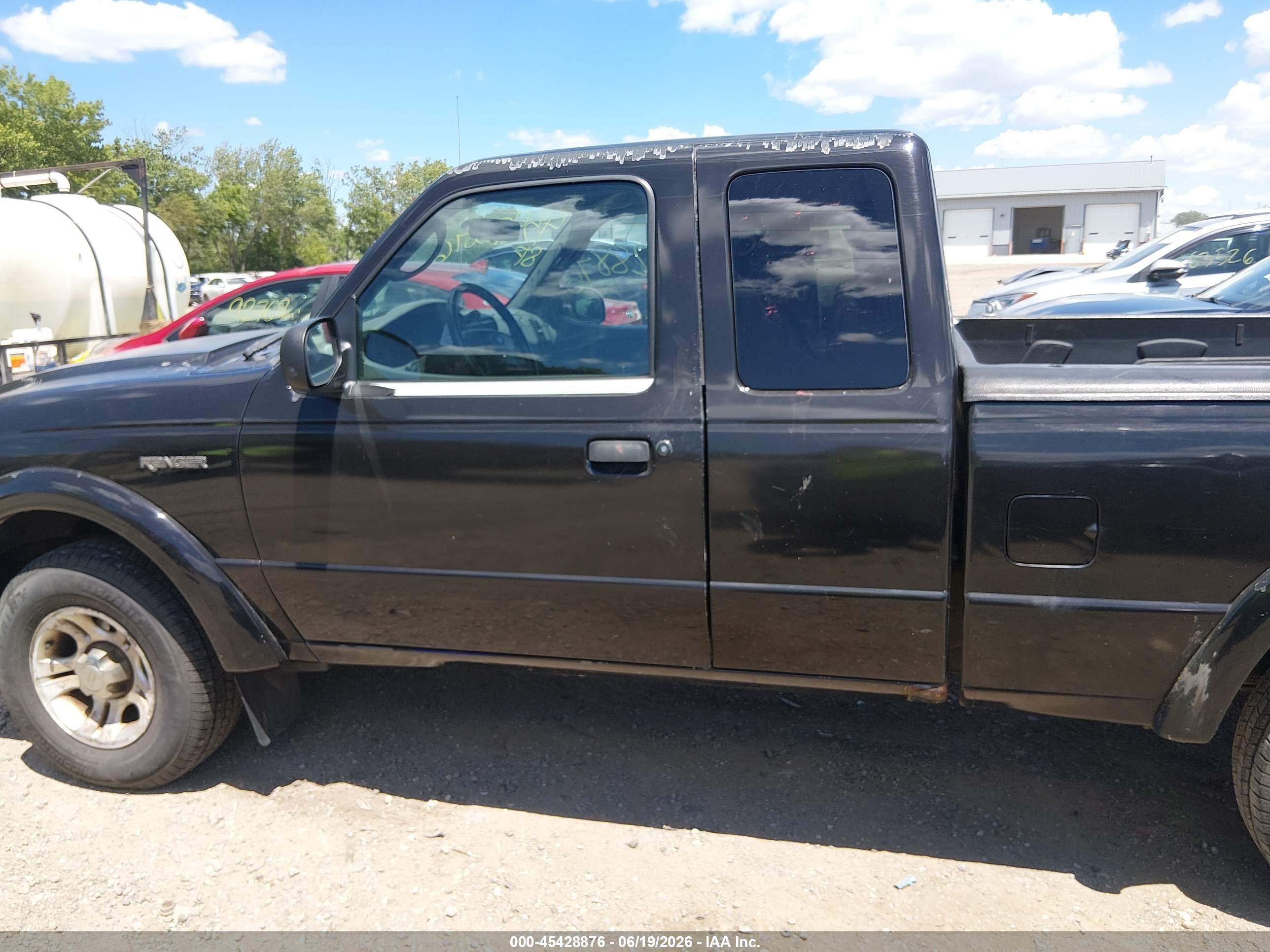 2003 Ford Ranger Edge/tremor/xlt Black vin: 1FTYR44V13TA03210