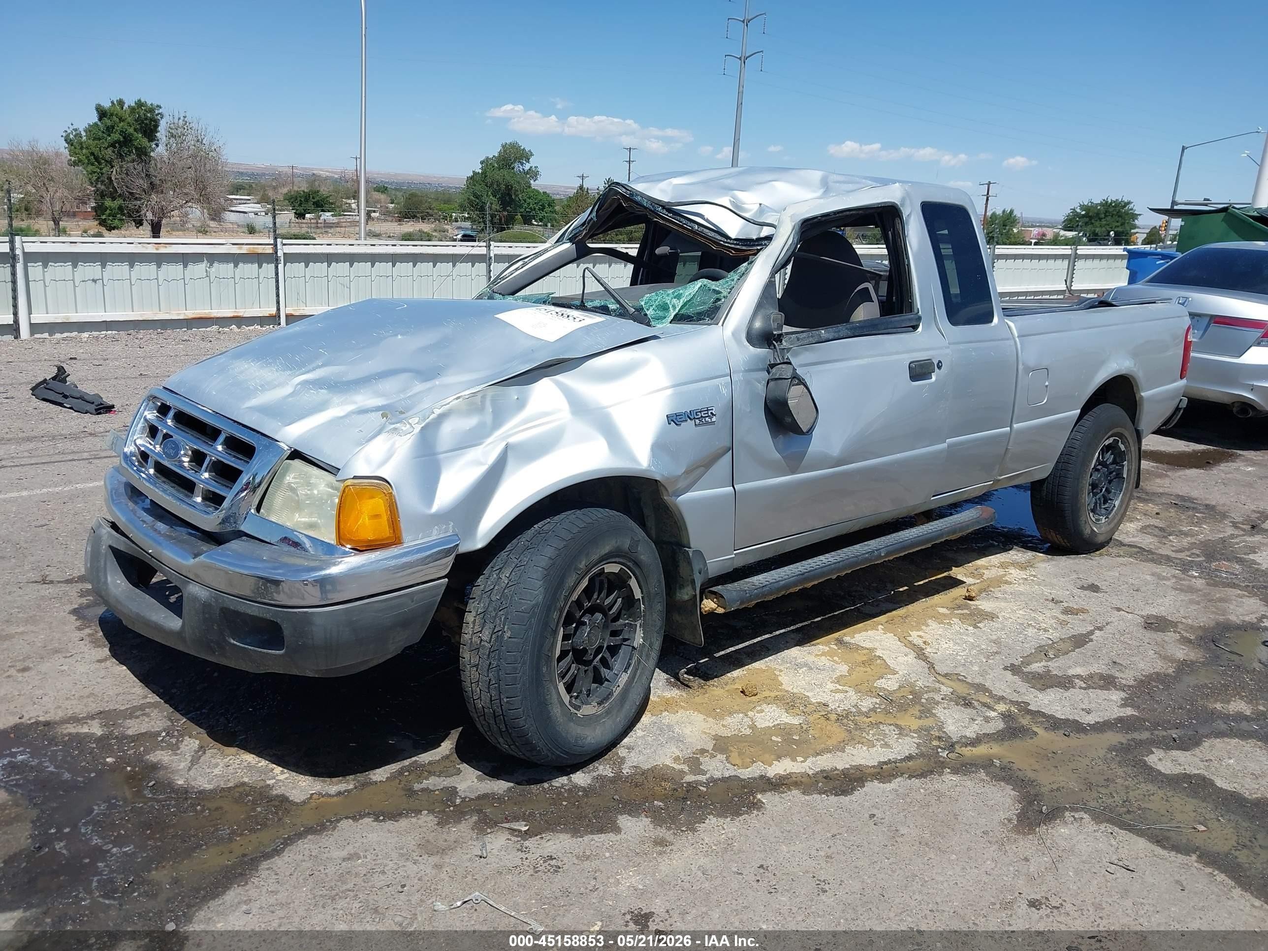 2002 Ford Ranger Edge/tremor/xlt Silver vin: 1FTYR44V22PB32564