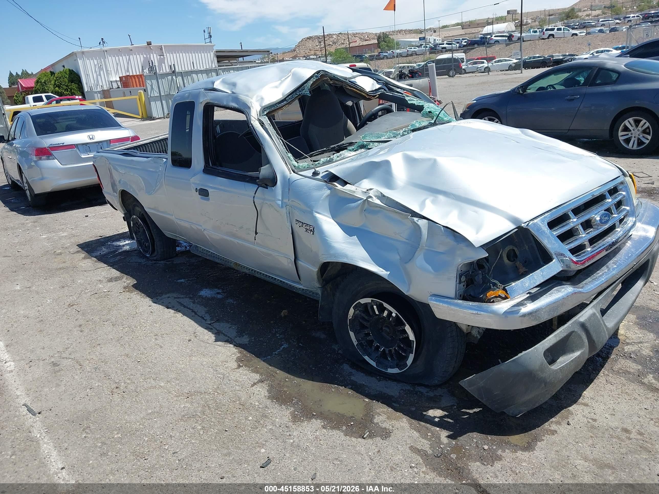 2002 Ford Ranger Edge/tremor/xlt Серебряный vin: 1FTYR44V22PB32564