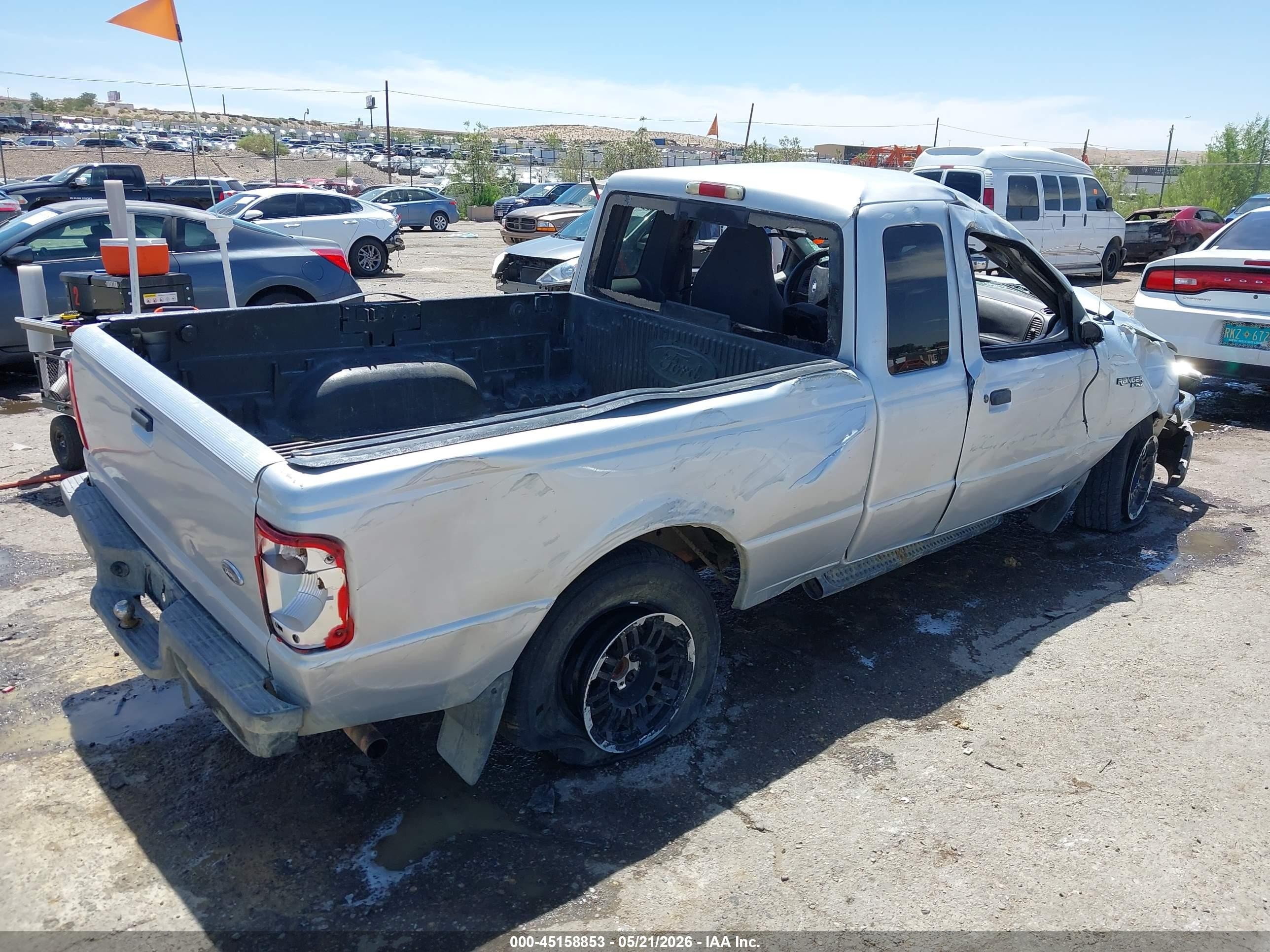 2002 Ford Ranger Edge/tremor/xlt Silver vin: 1FTYR44V22PB32564