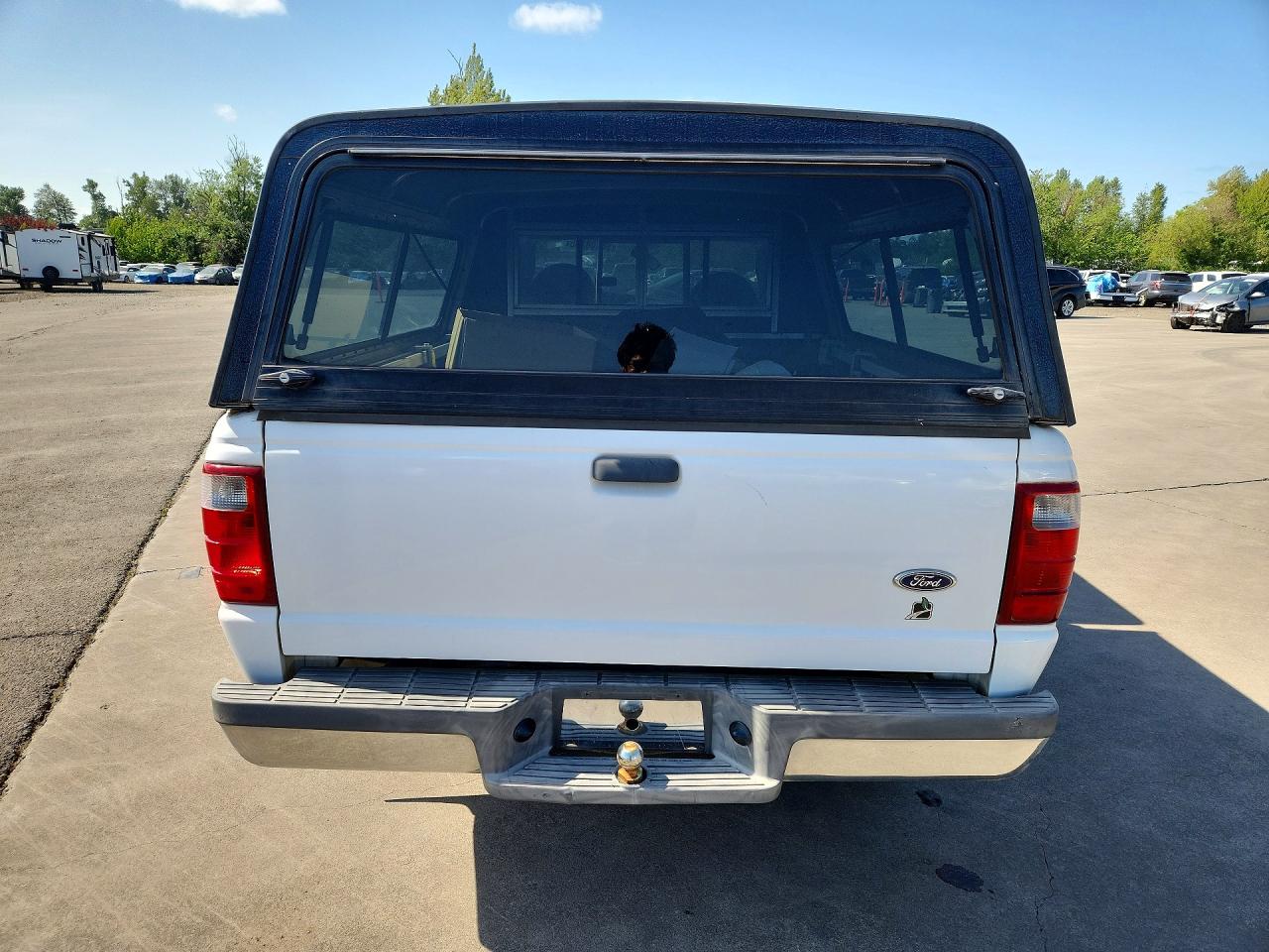 2003 Ford Ranger Super Cab White vin: 1FTYR44V23PA16475