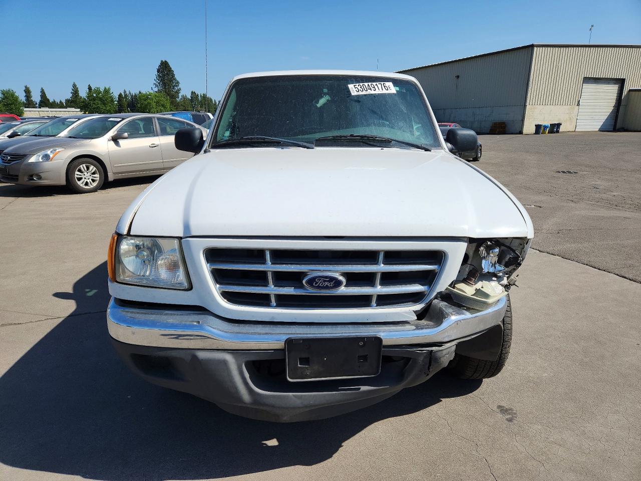 2003 Ford Ranger Super Cab White vin: 1FTYR44V23PA16475
