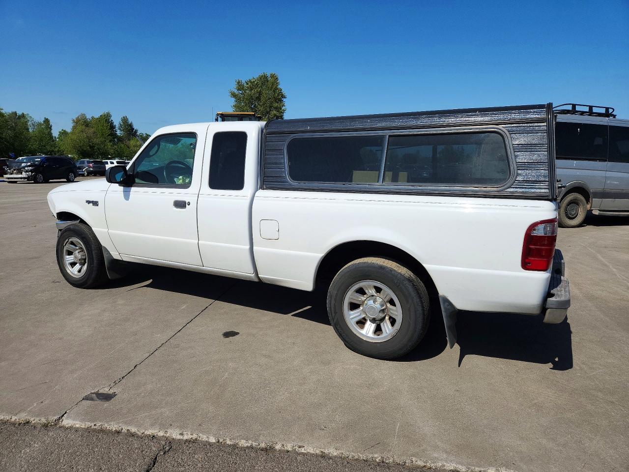 2003 Ford Ranger Super Cab White vin: 1FTYR44V23PA16475