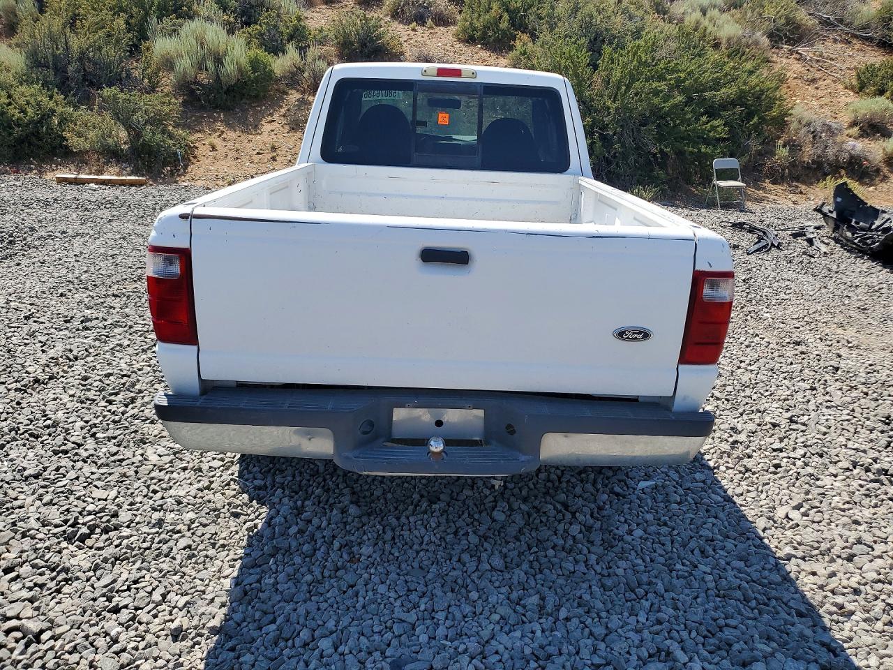 2003 Ford Ranger Super Cab White vin: 1FTYR44V23PA43059