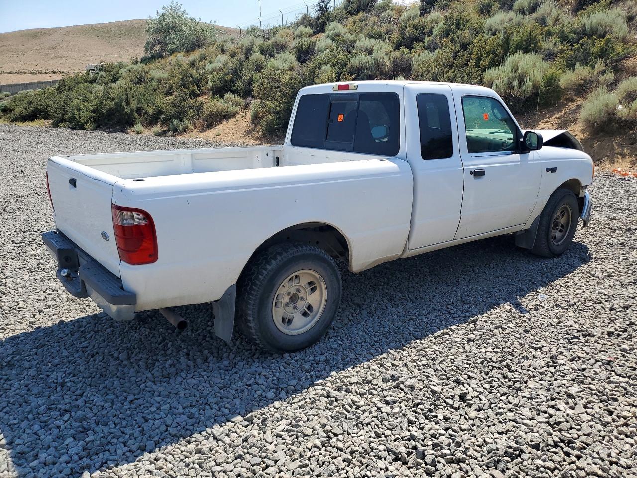 2003 Ford Ranger Super Cab White vin: 1FTYR44V23PA43059
