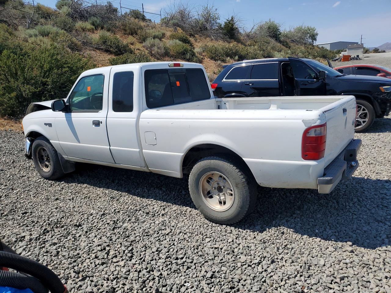 2003 Ford Ranger Super Cab White vin: 1FTYR44V23PA43059