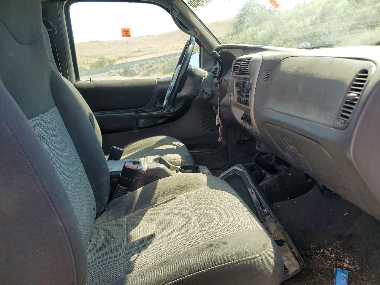 2003 Ford Ranger Super Cab White vin: 1FTYR44V23PA43059
