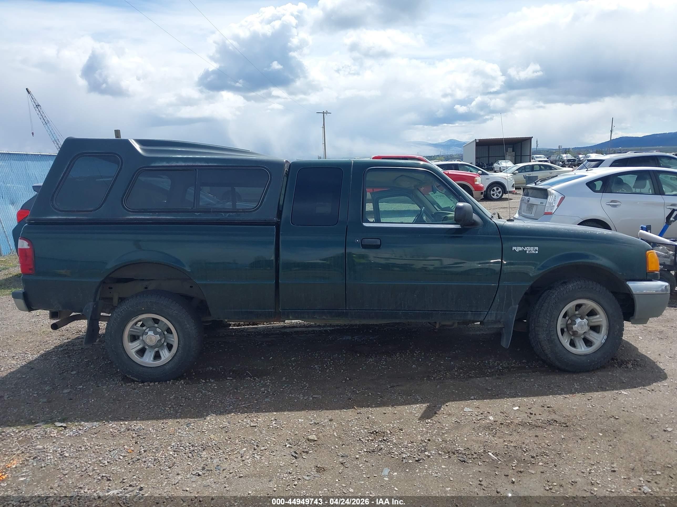 2003 Ford Ranger Edge/tremor/xlt Green vin: 1FTYR44V23PA65952