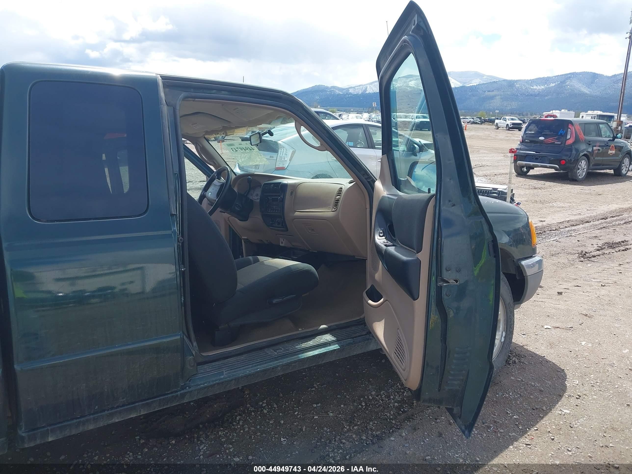 2003 Ford Ranger Edge/tremor/xlt Green vin: 1FTYR44V23PA65952