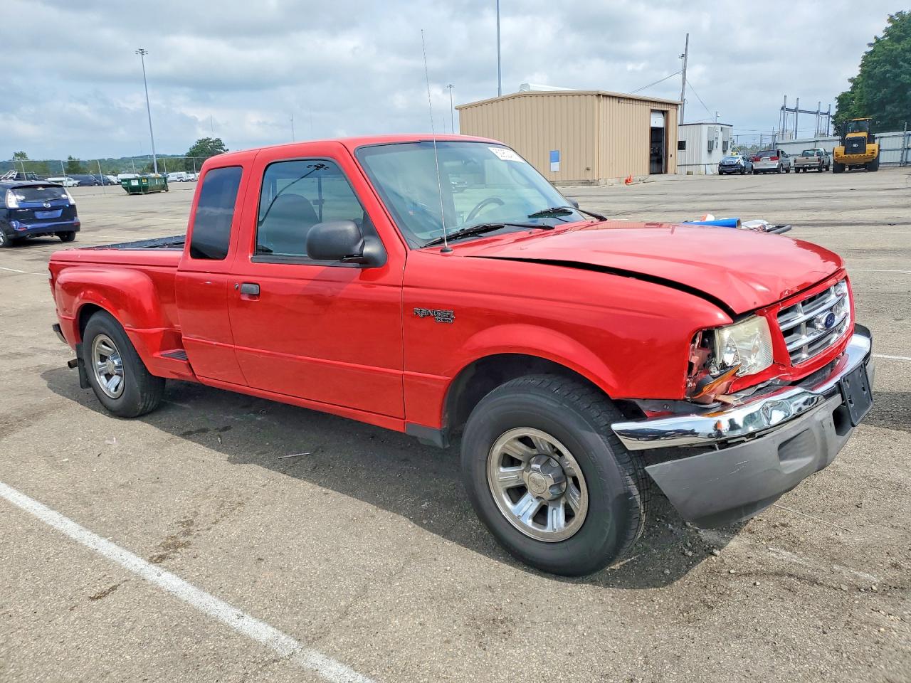 2003 Ford Ranger Super Cab Red vin: 1FTYR44V23PA76823