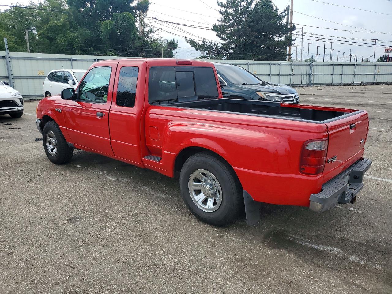 2003 Ford Ranger Super Cab Red vin: 1FTYR44V23PA76823
