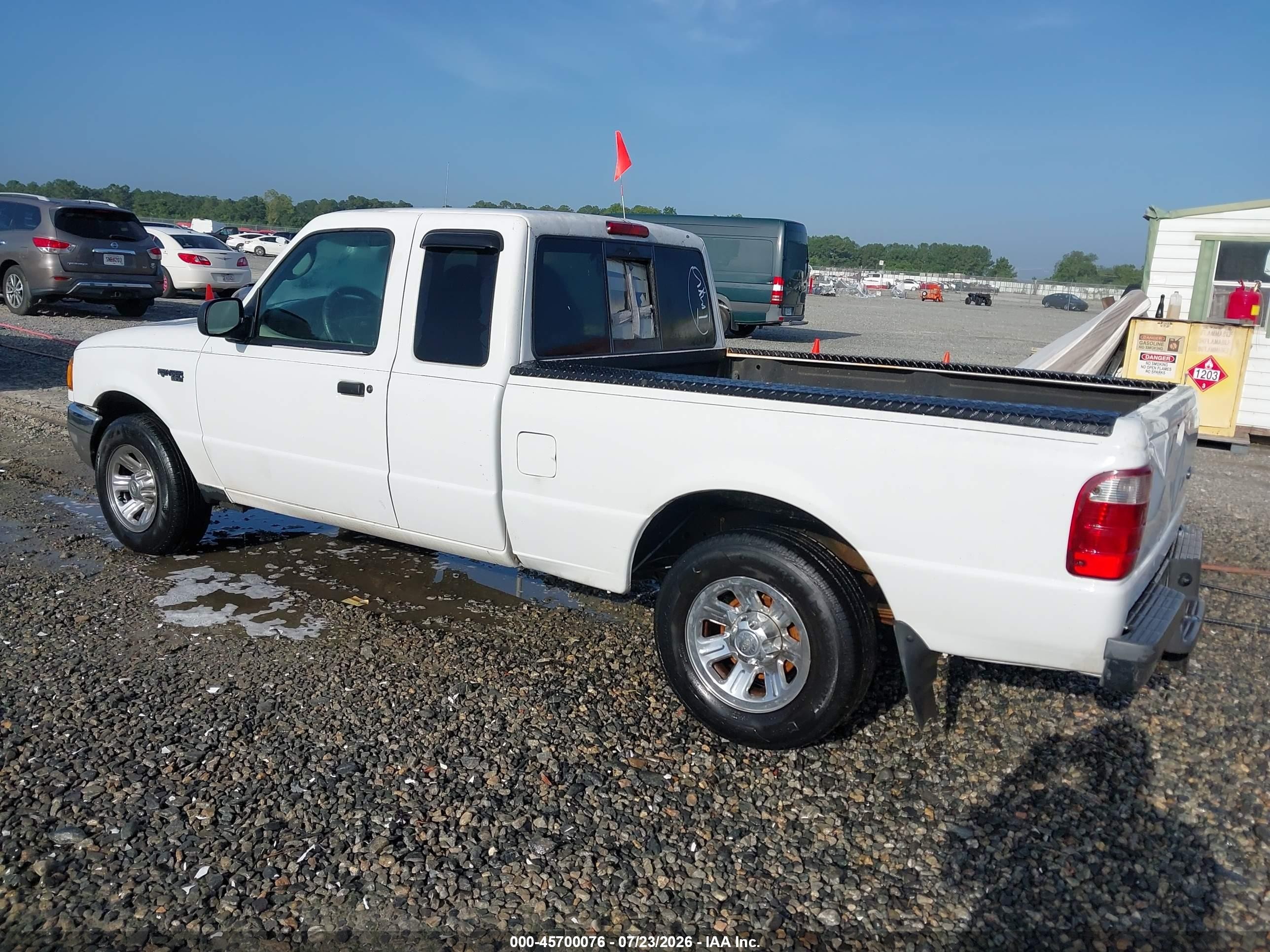 2003 Ford Ranger Edge/tremor/xlt White vin: 1FTYR44V23PB01400