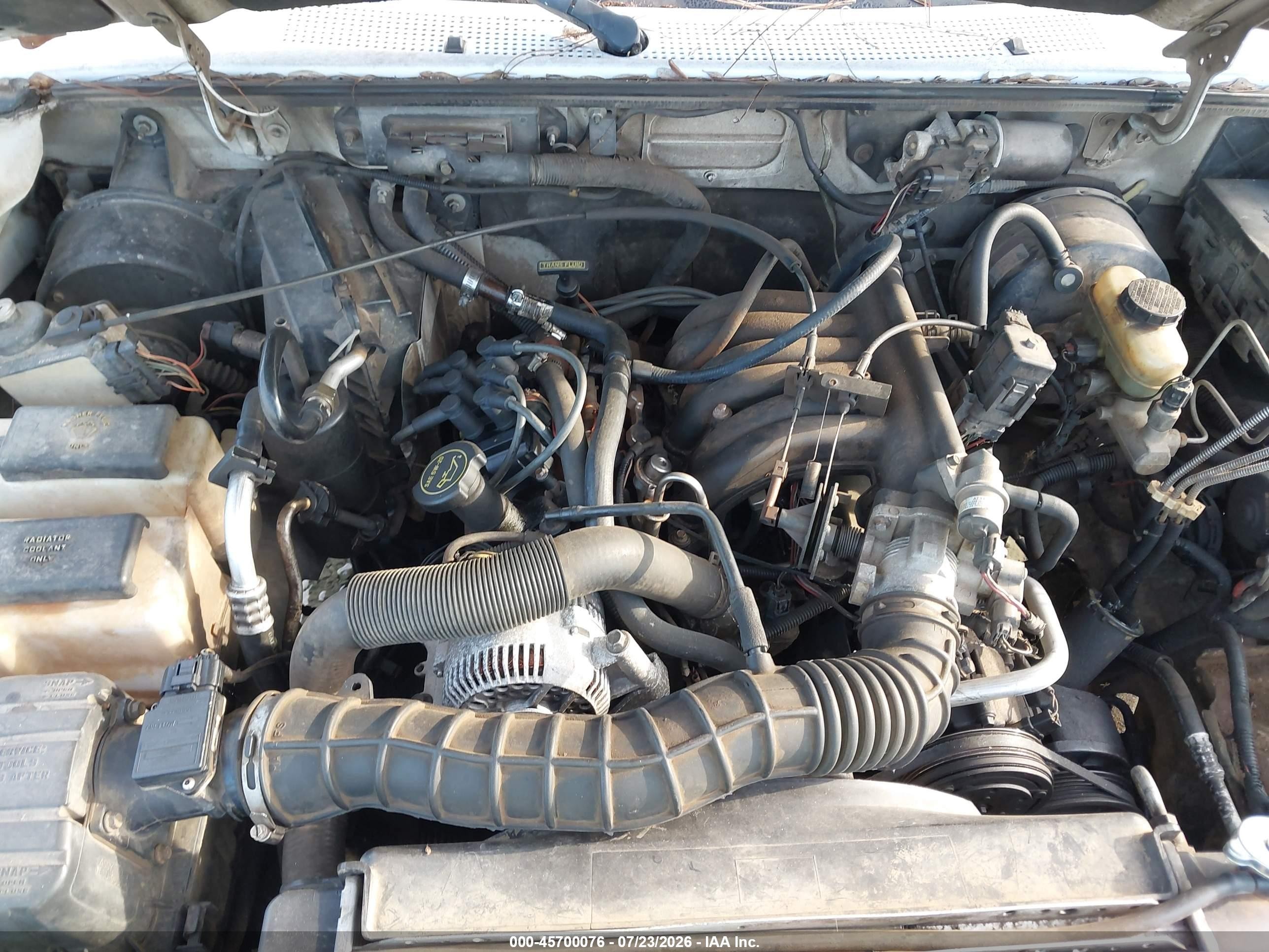 2003 Ford Ranger Edge/tremor/xlt White vin: 1FTYR44V23PB01400