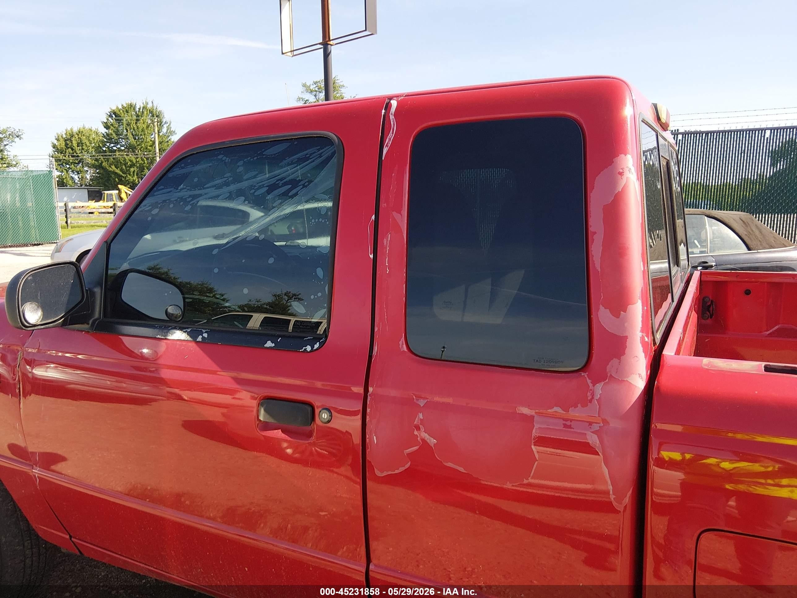 2002 Ford Ranger Edge/tremor/xlt Red vin: 1FTYR44V32PB76346