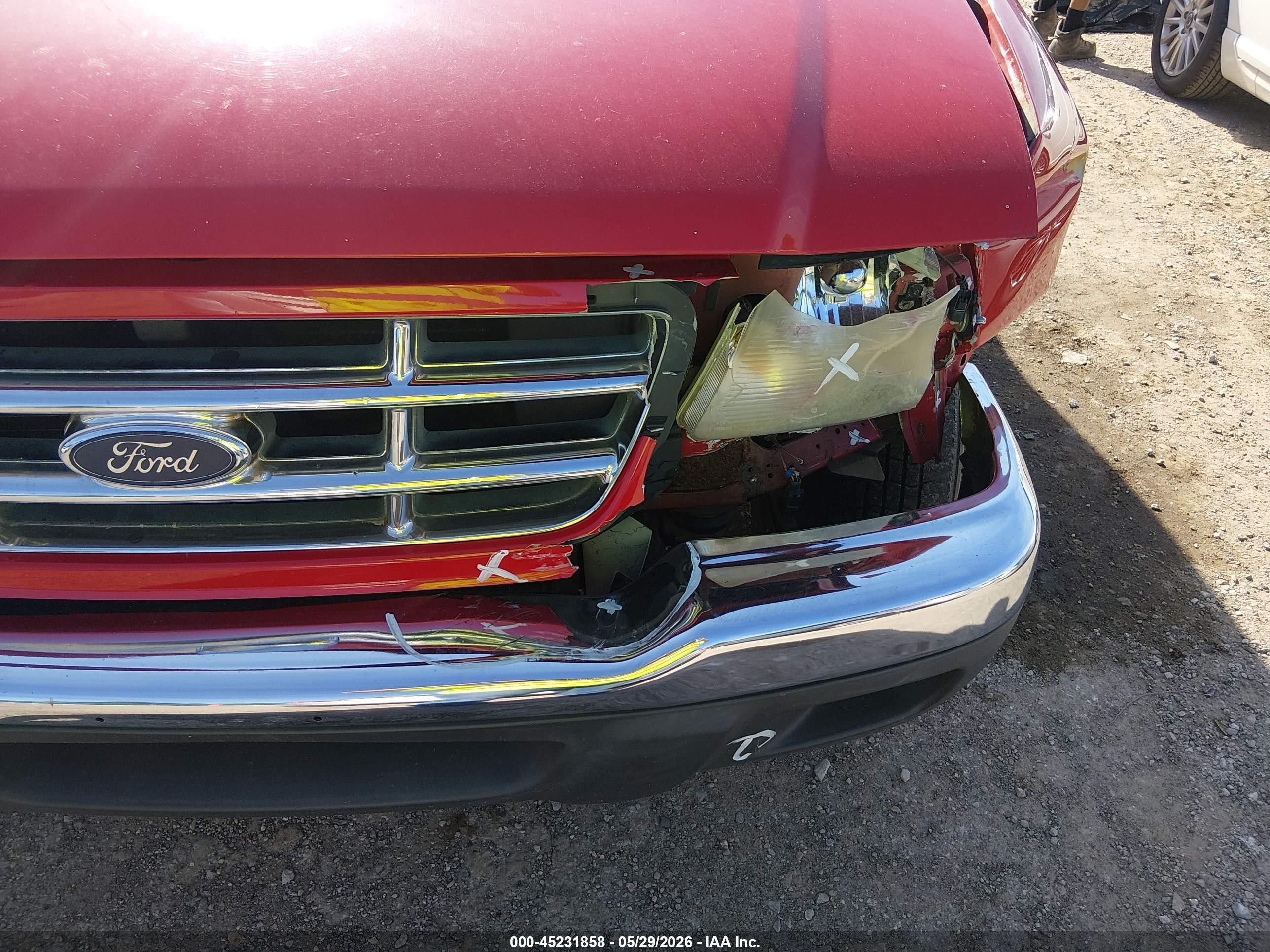 2002 Ford Ranger Edge/tremor/xlt Red vin: 1FTYR44V32PB76346