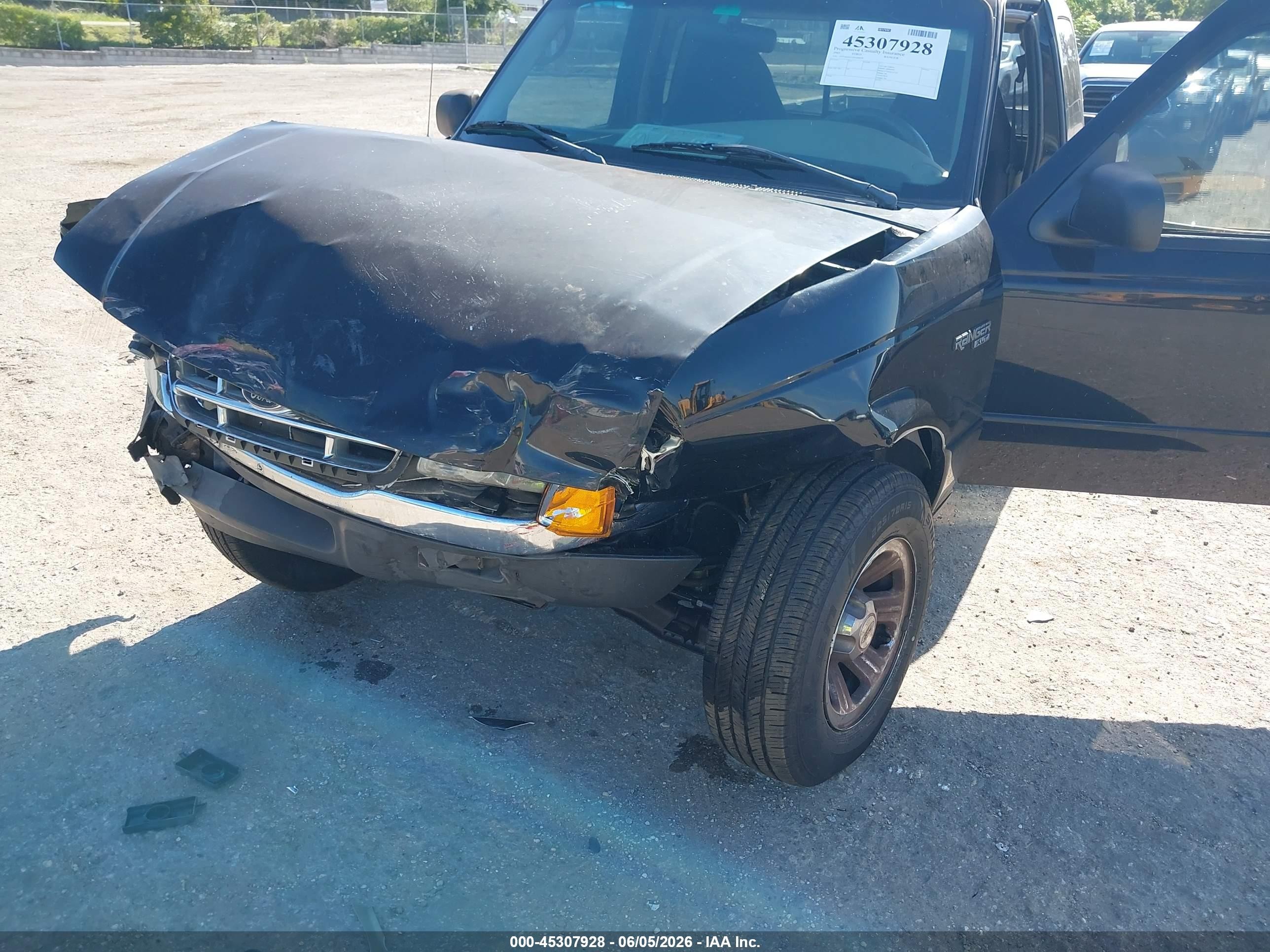 2003 Ford Ranger Edge/tremor/xlt Black vin: 1FTYR44V33PA89838