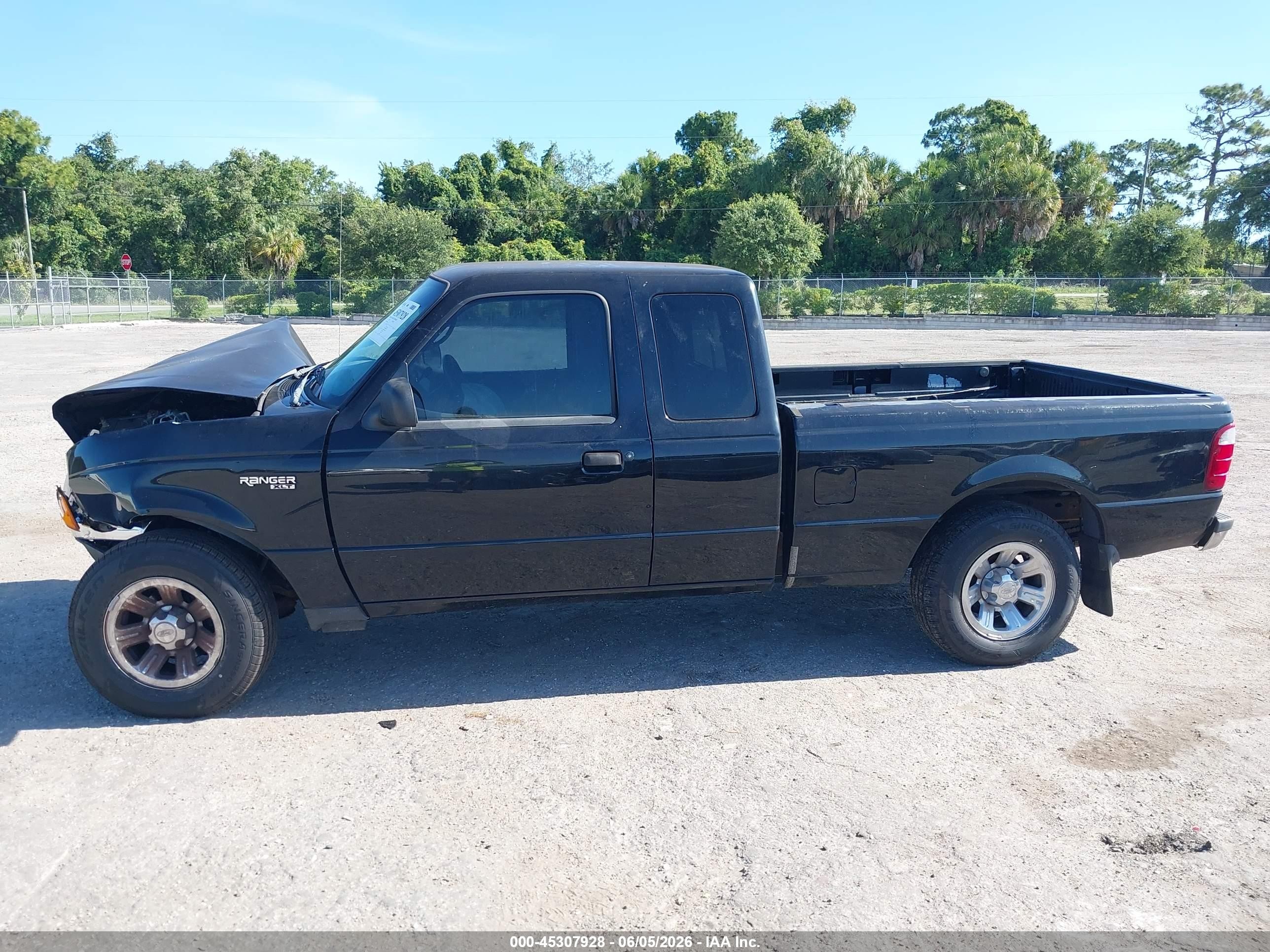 2003 Ford Ranger Edge/tremor/xlt Black vin: 1FTYR44V33PA89838
