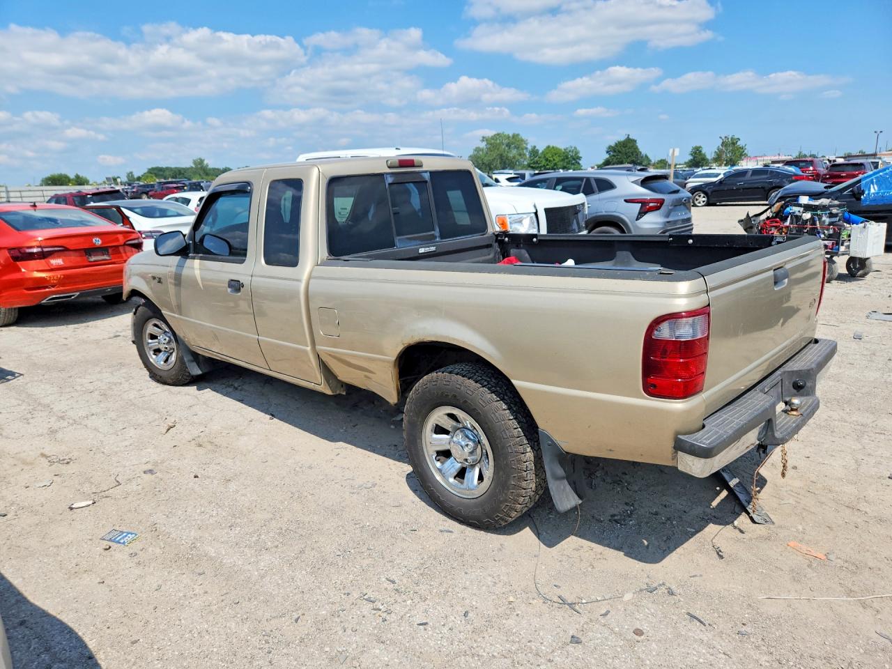2002 Ford Ranger Super Cab Gold vin: 1FTYR44V42TA71757