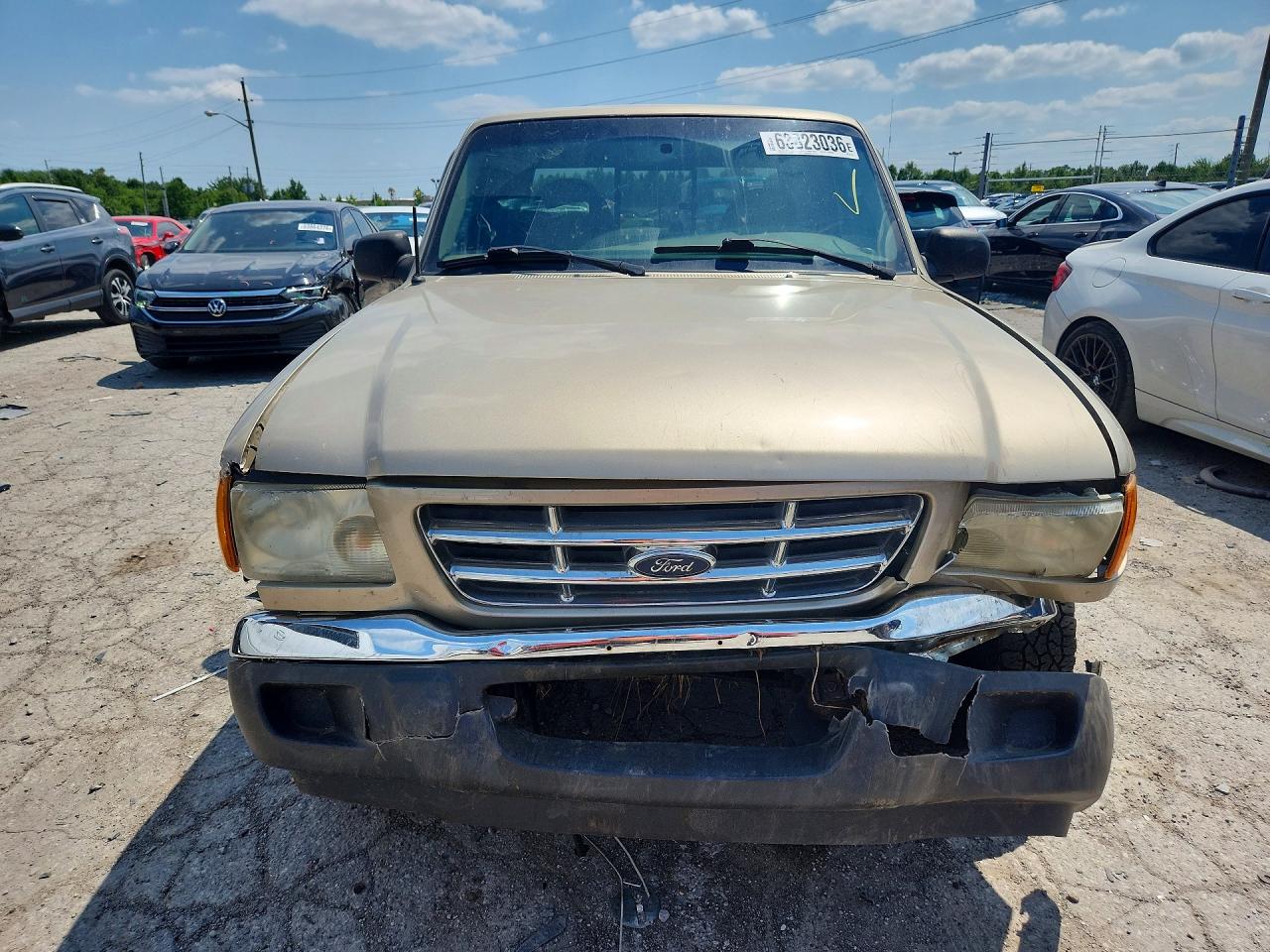 2002 Ford Ranger Super Cab Gold vin: 1FTYR44V42TA71757