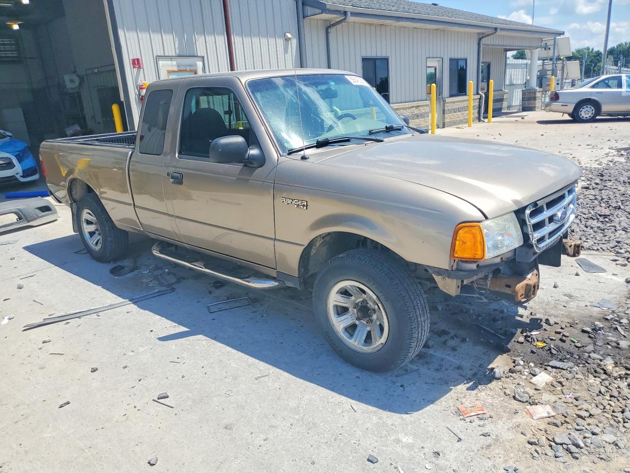 2003 Ford Ranger Super Cab Tan vin: 1FTYR44V43PA98872