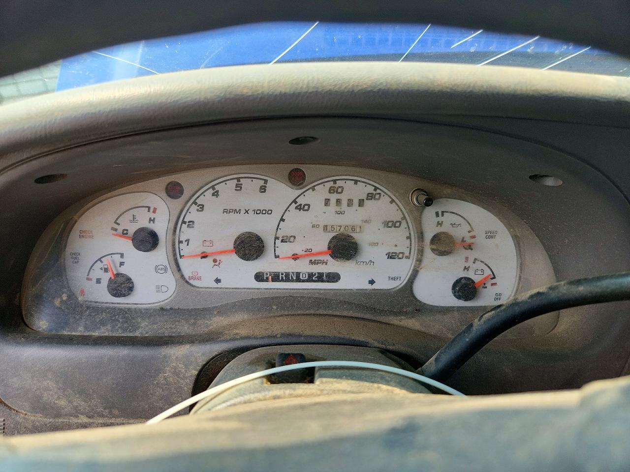 2002 Ford Ranger Super Cab Blue vin: 1FTYR44V52PB19498