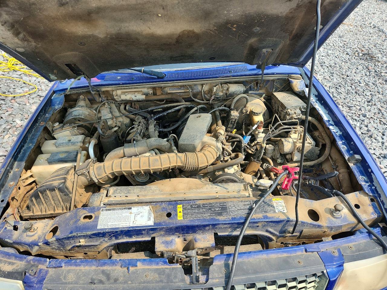 2002 Ford Ranger Super Cab Blue vin: 1FTYR44V52PB19498