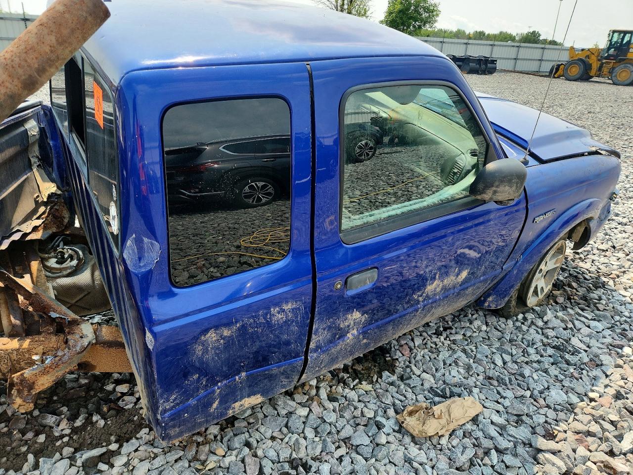 2002 Ford Ranger Super Cab Blue vin: 1FTYR44V52PB19498
