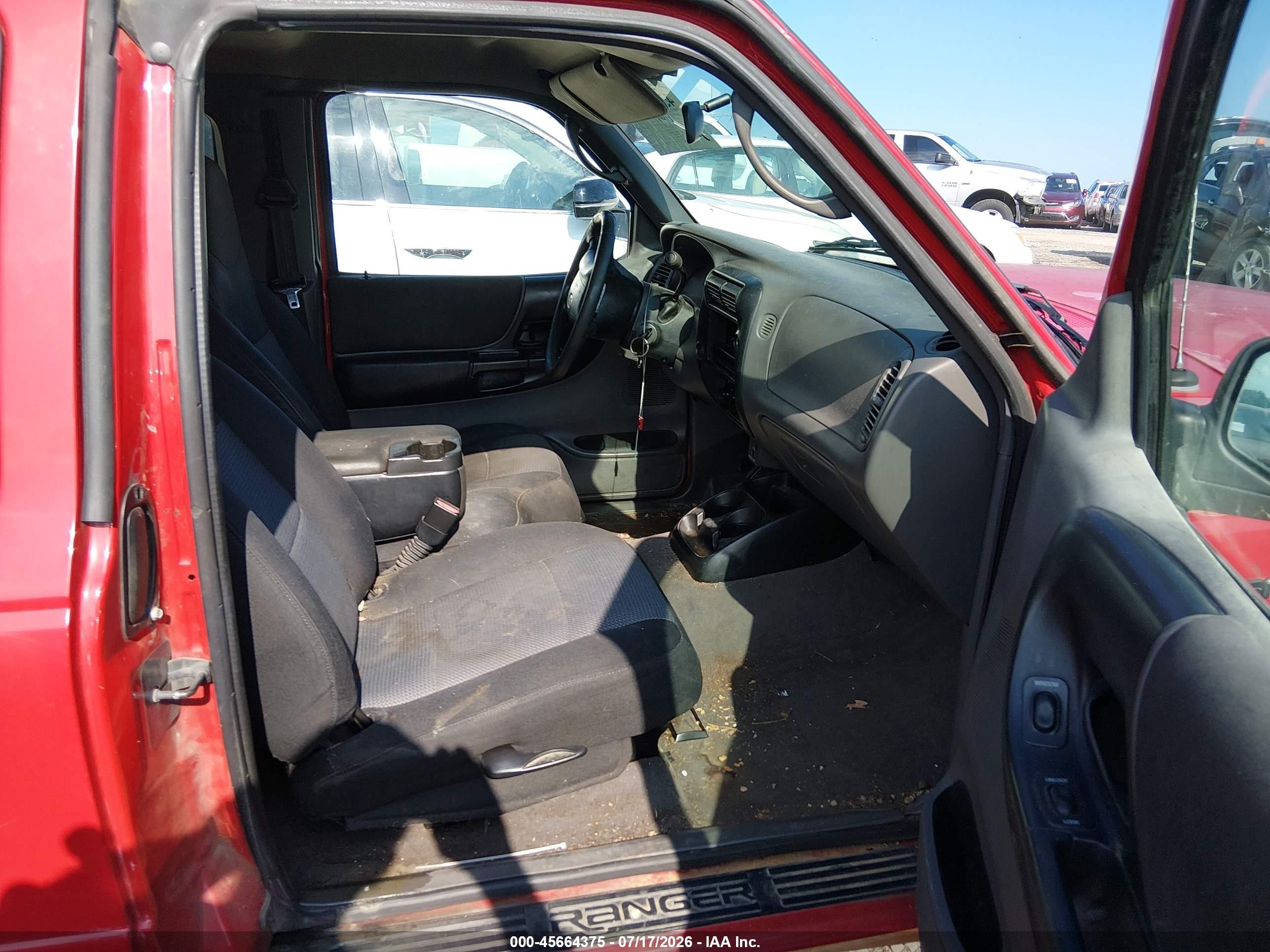 2003 Ford Ranger Red vin: 1FTYR44V53PA84589