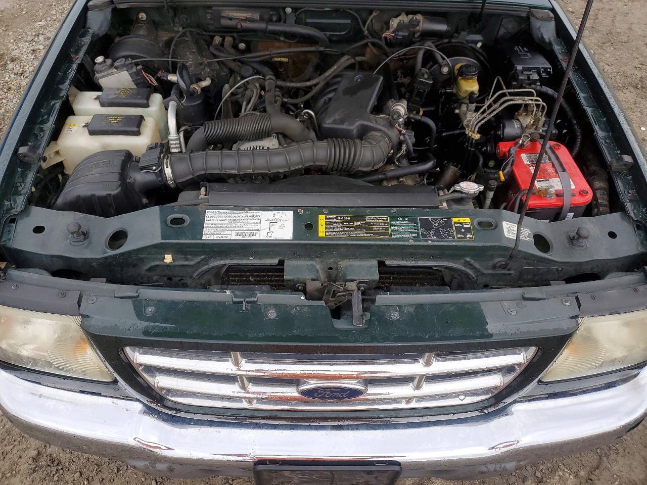 2003 Ford Ranger Super Cab Green vin: 1FTYR44V53PA98444