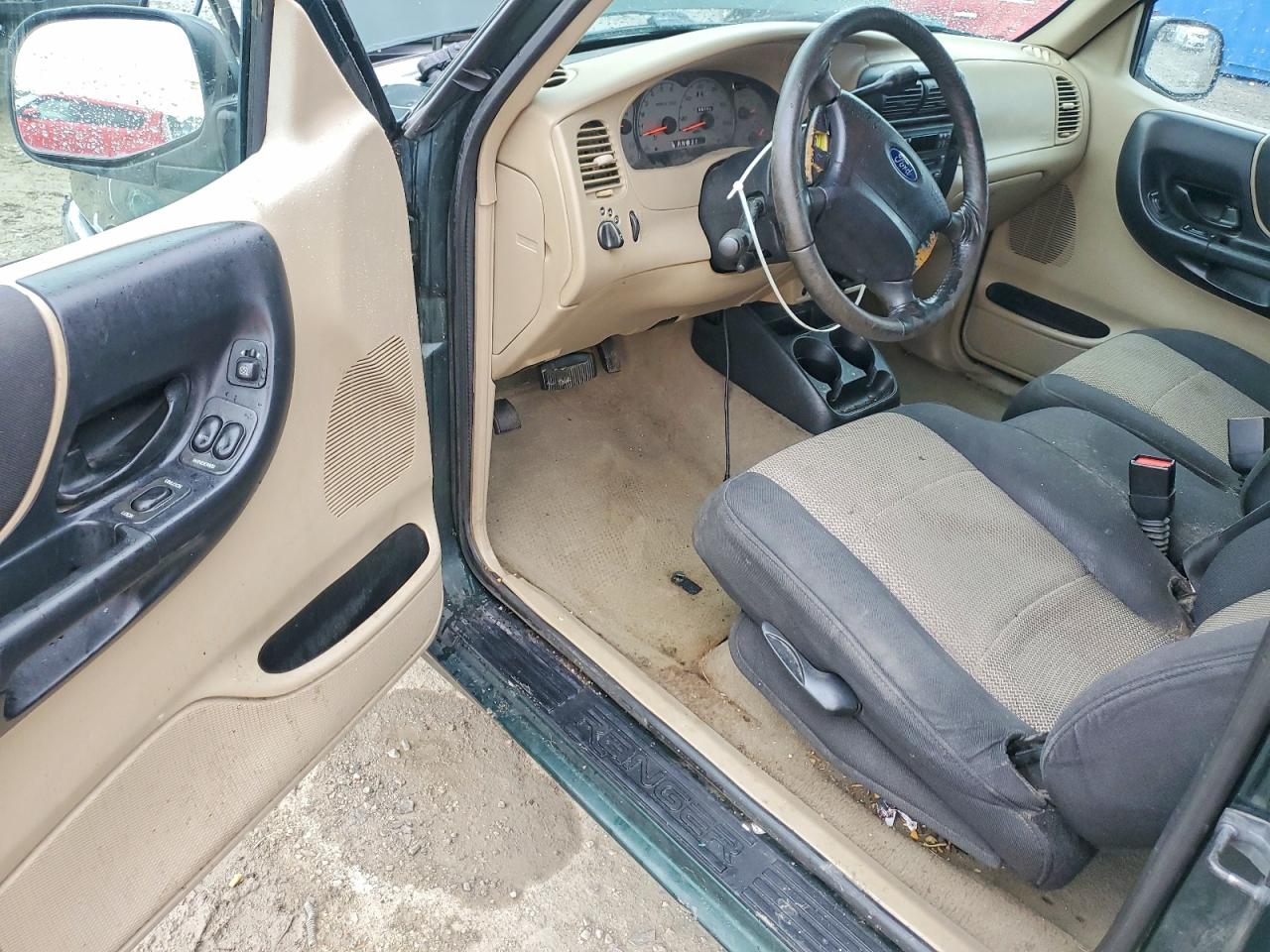 2003 Ford Ranger Super Cab Green vin: 1FTYR44V53PA98444