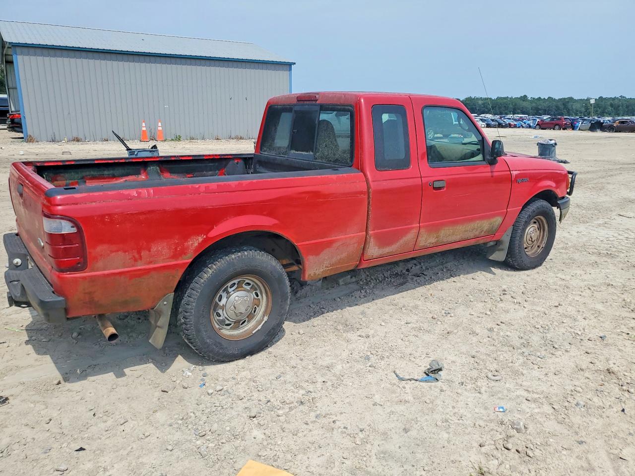 2003 Ford Ranger Super Cab Красный vin: 1FTYR44V53TA20964