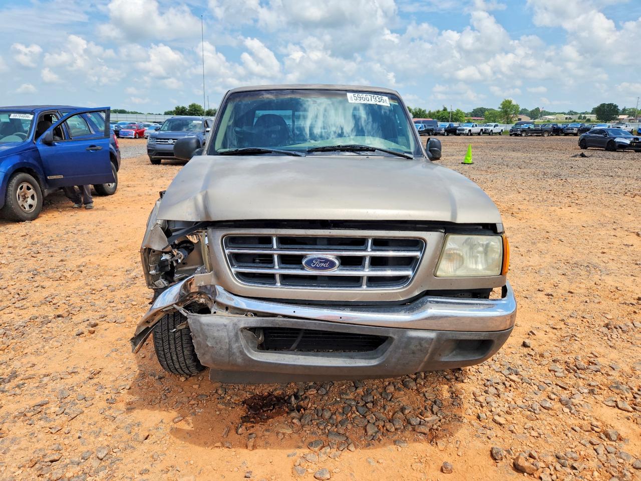 2003 Ford Ranger Super Cab Gold vin: 1FTYR44V53TA31172