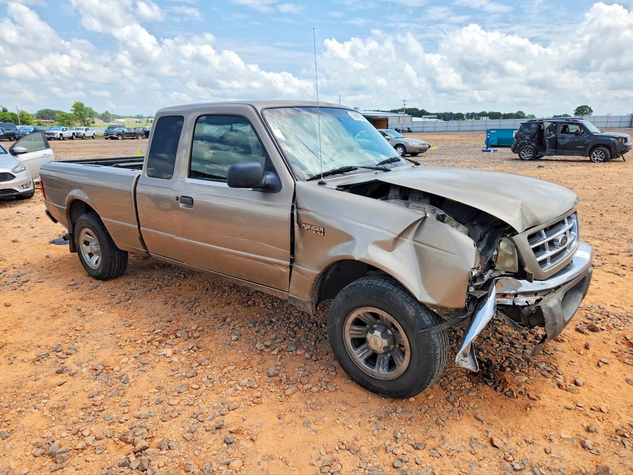 2003 Ford Ranger Super Cab Gold vin: 1FTYR44V53TA31172