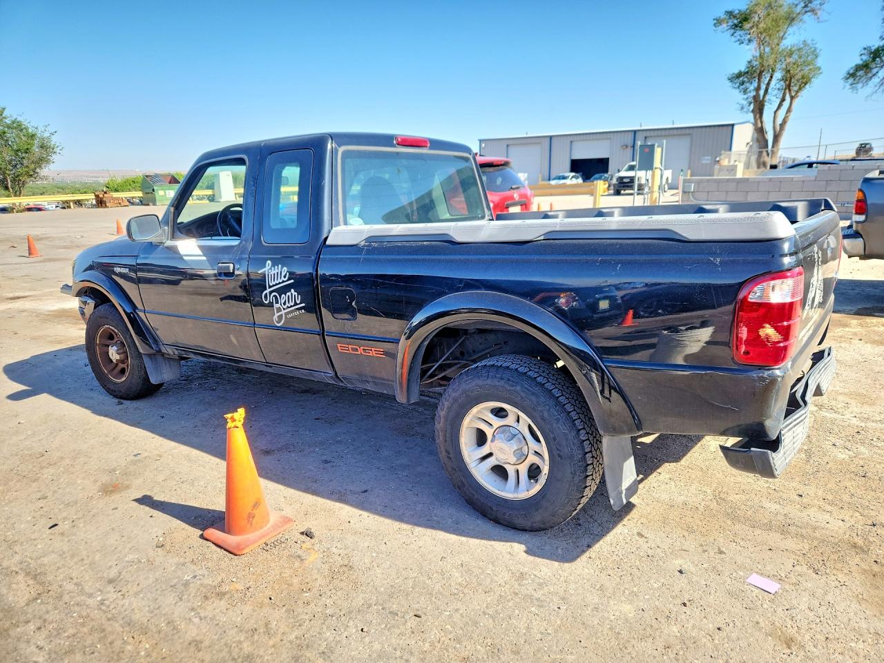2002 Ford Ranger Super Cab Black vin: 1FTYR44V62PB43650