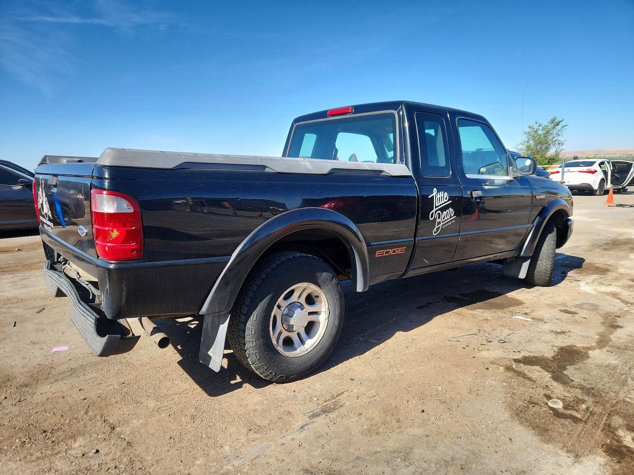 2002 Ford Ranger Super Cab Black vin: 1FTYR44V62PB43650