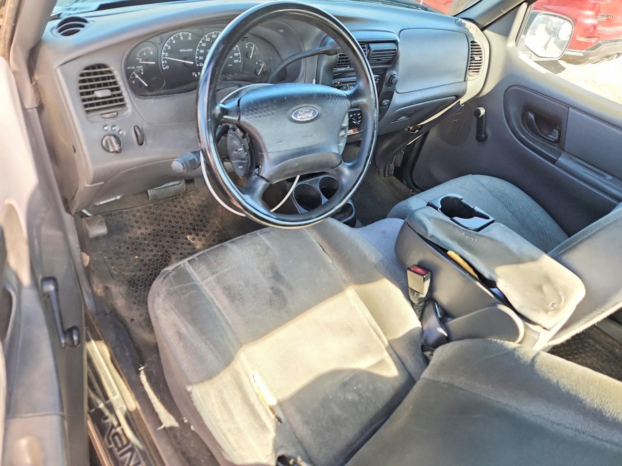 2002 Ford Ranger Super Cab Black vin: 1FTYR44V62PB43650