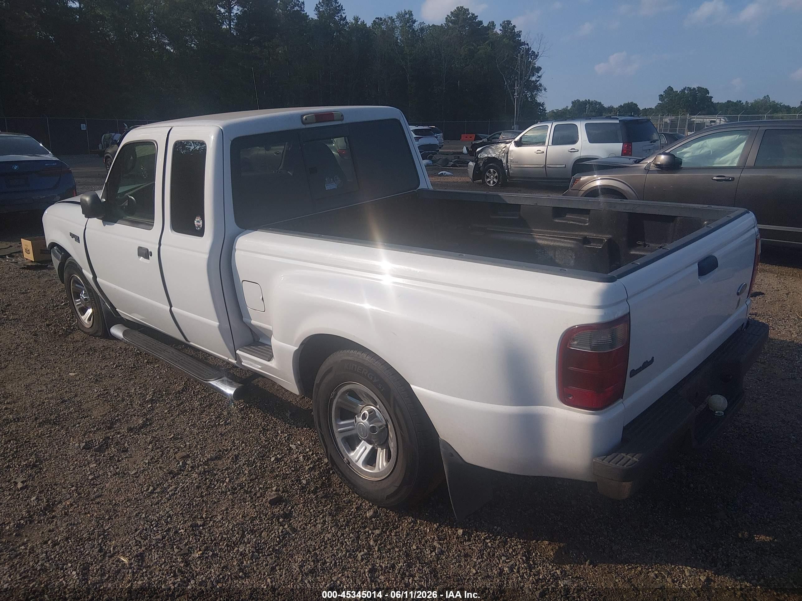 2003 Ford Ranger Edge/tremor/xlt White vin: 1FTYR44V63PA05544
