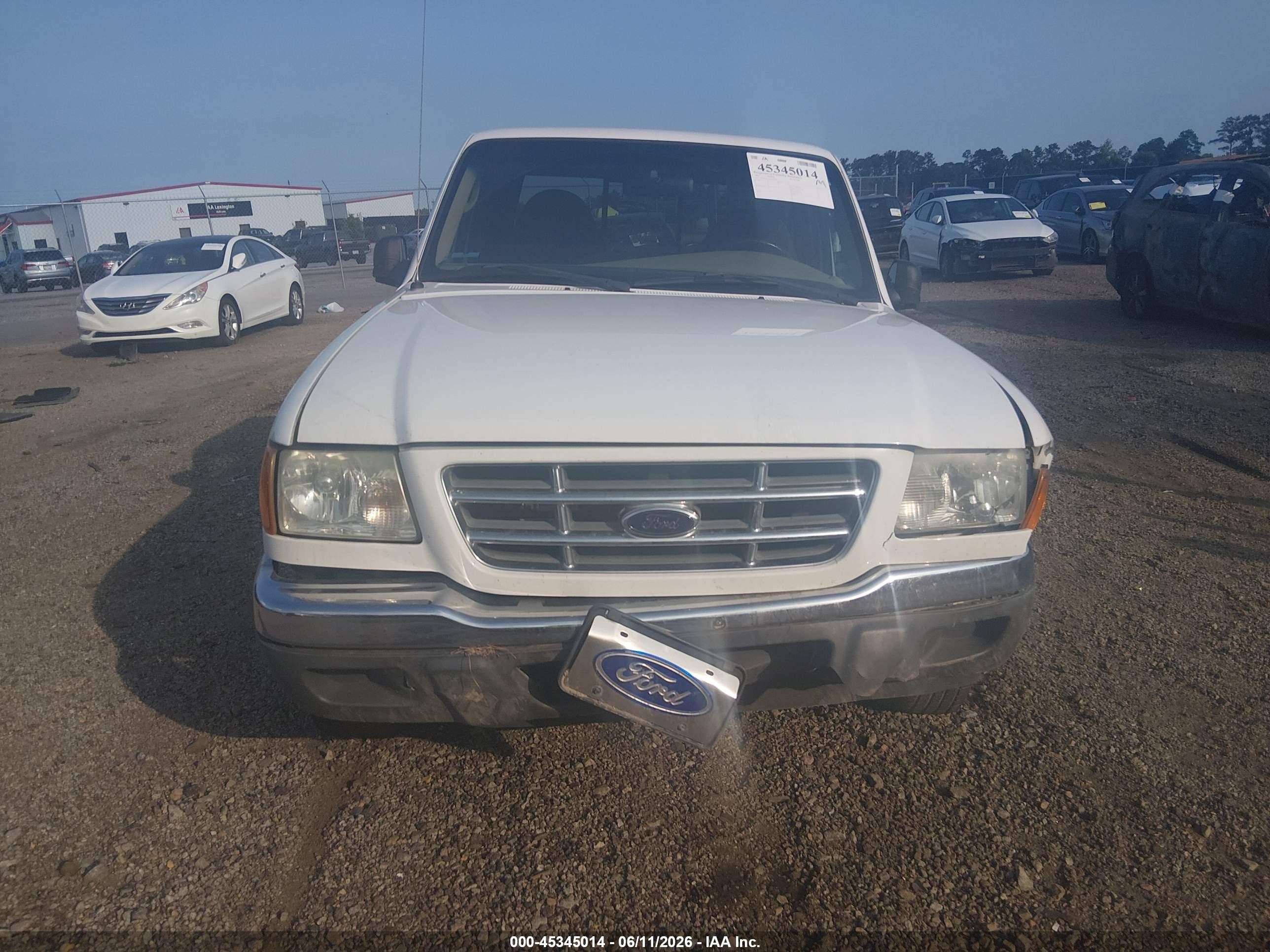2003 Ford Ranger Edge/tremor/xlt White vin: 1FTYR44V63PA05544