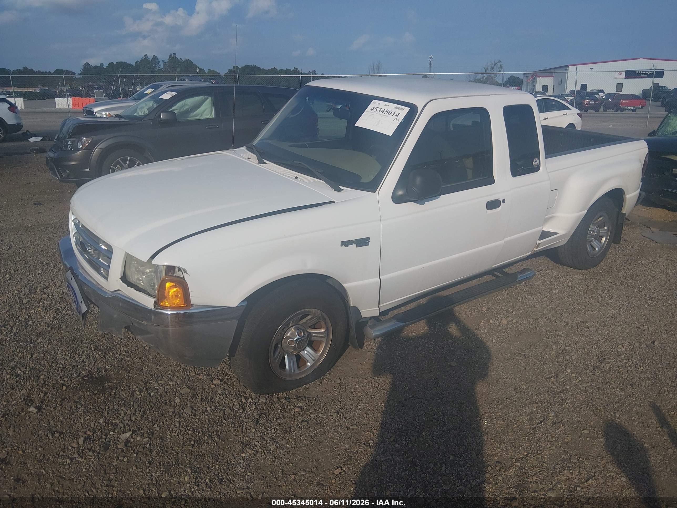 2003 Ford Ranger Edge/tremor/xlt White vin: 1FTYR44V63PA05544