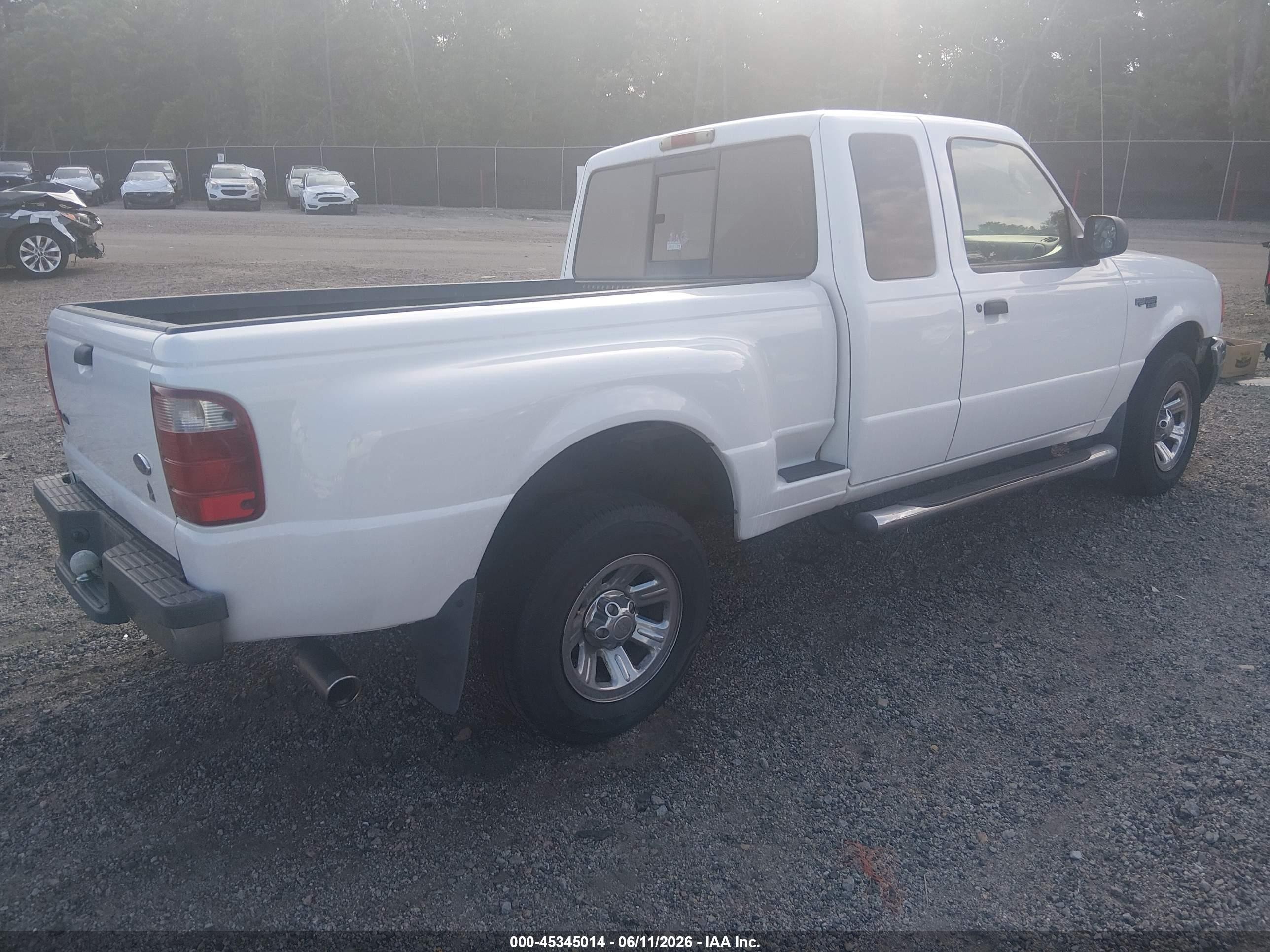 2003 Ford Ranger Edge/tremor/xlt White vin: 1FTYR44V63PA05544