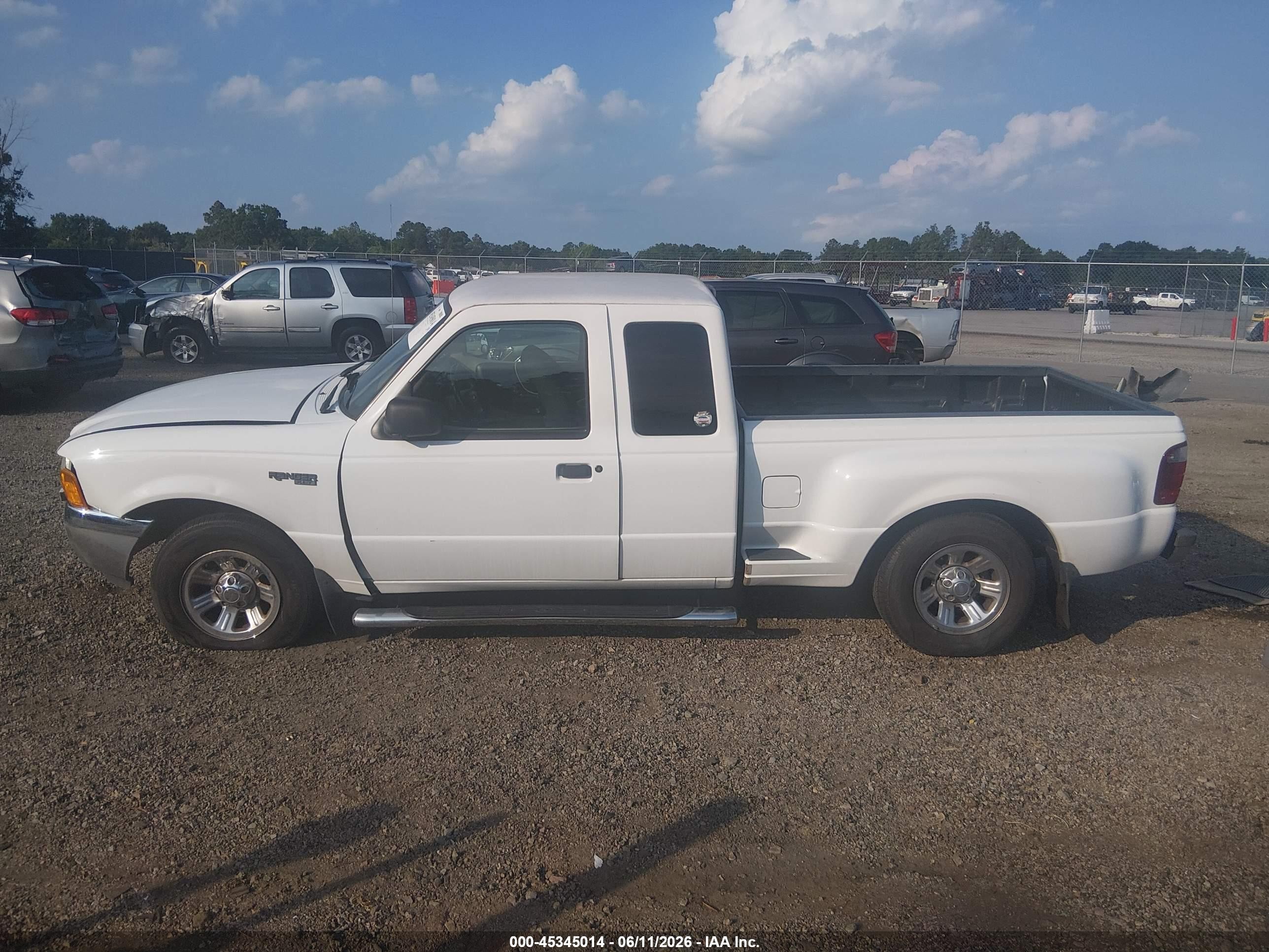 2003 Ford Ranger Edge/tremor/xlt White vin: 1FTYR44V63PA05544