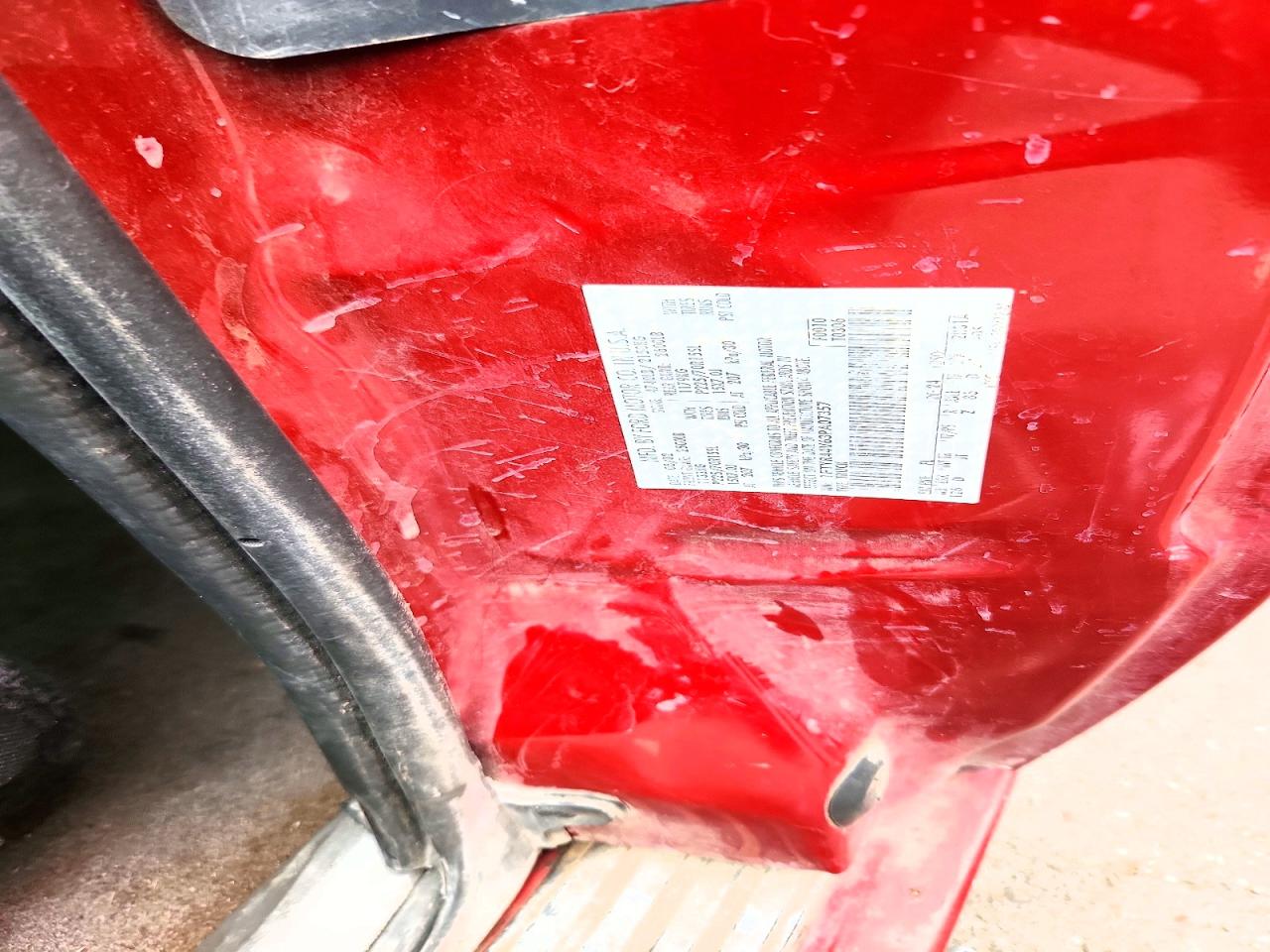 2003 Ford Ranger Super Cab Red vin: 1FTYR44V63PA07357