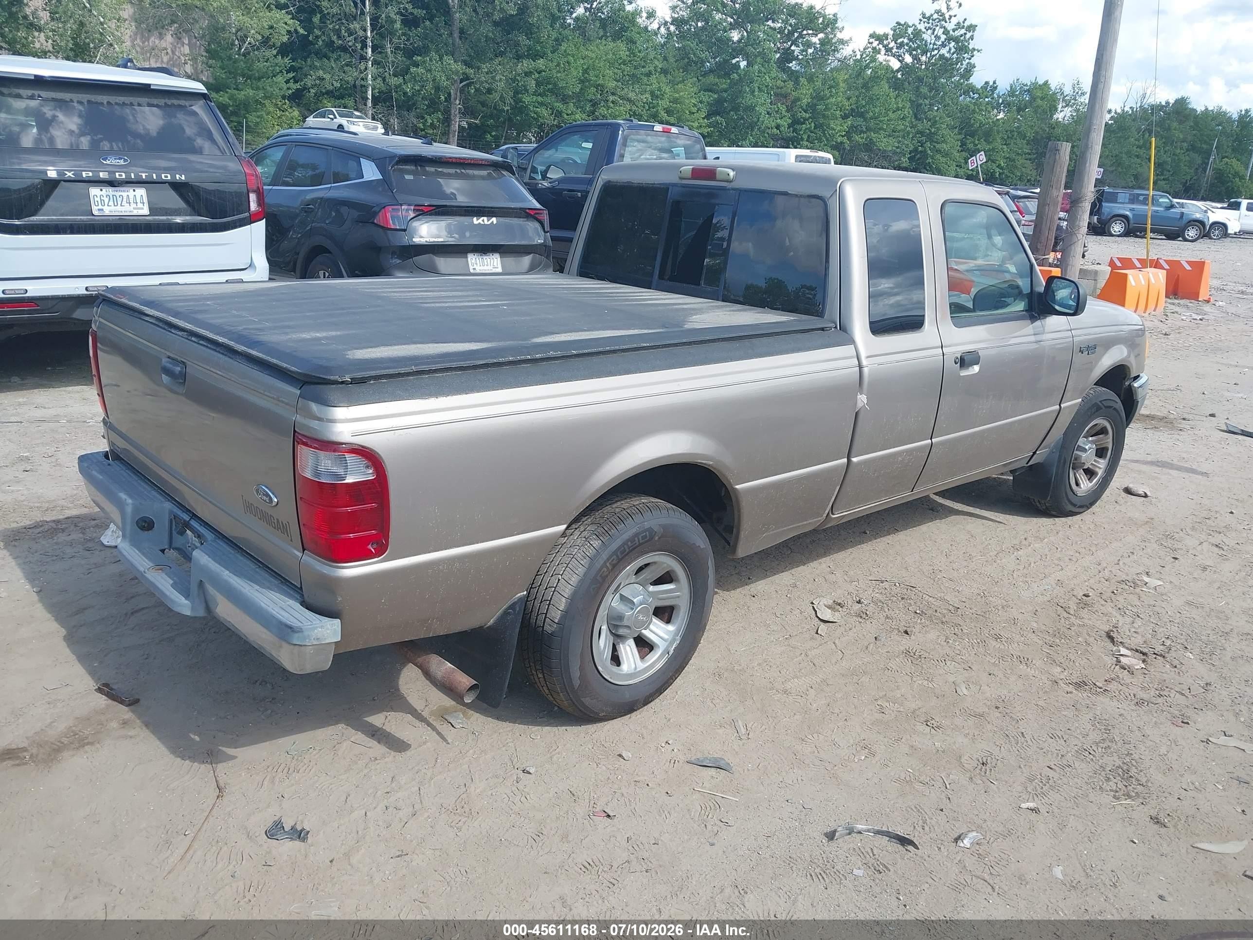 2003 Ford Ranger Edge/tremor/xlt Brown vin: 1FTYR44V63PA26569