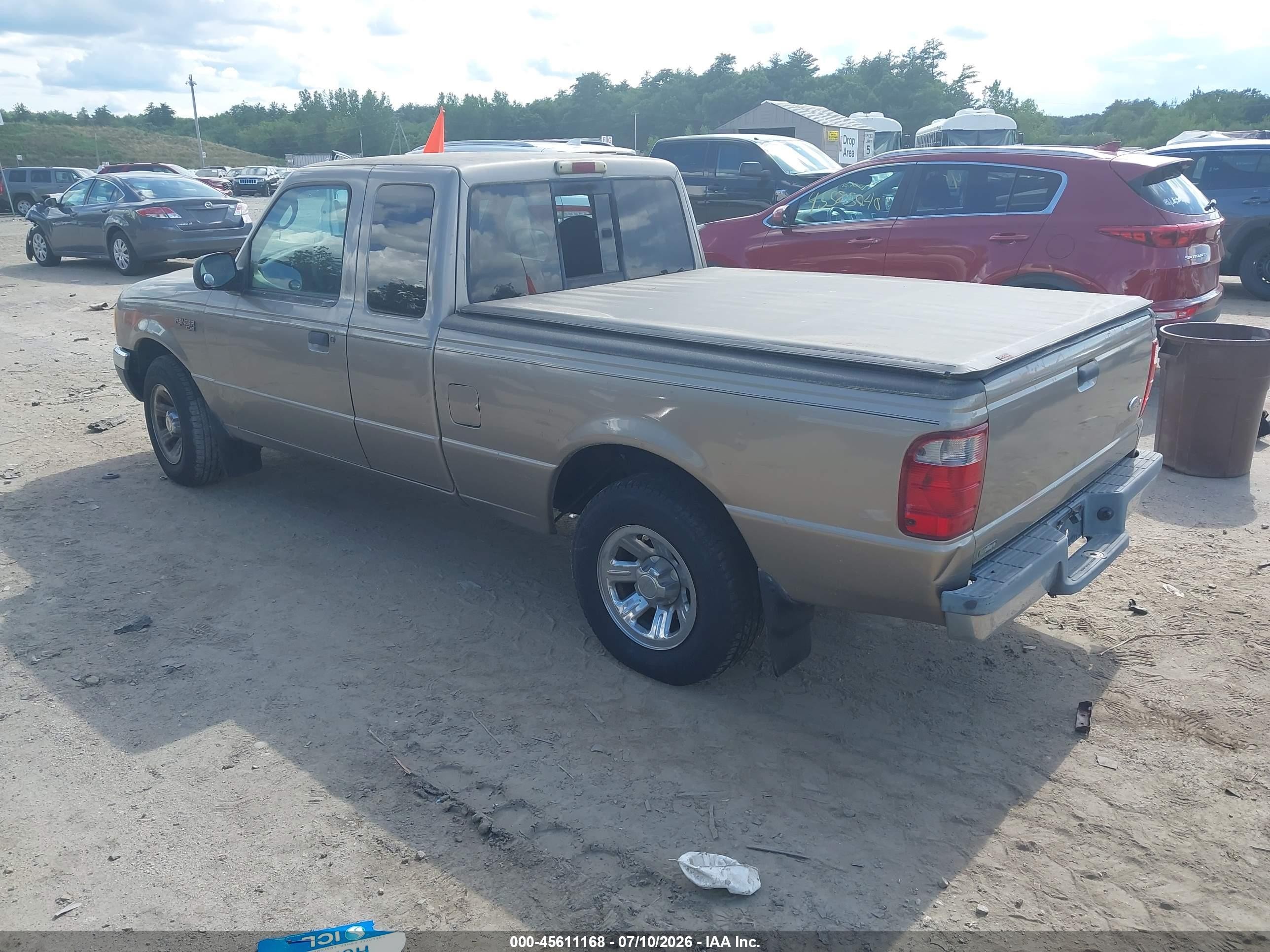 2003 Ford Ranger Edge/tremor/xlt Brown vin: 1FTYR44V63PA26569