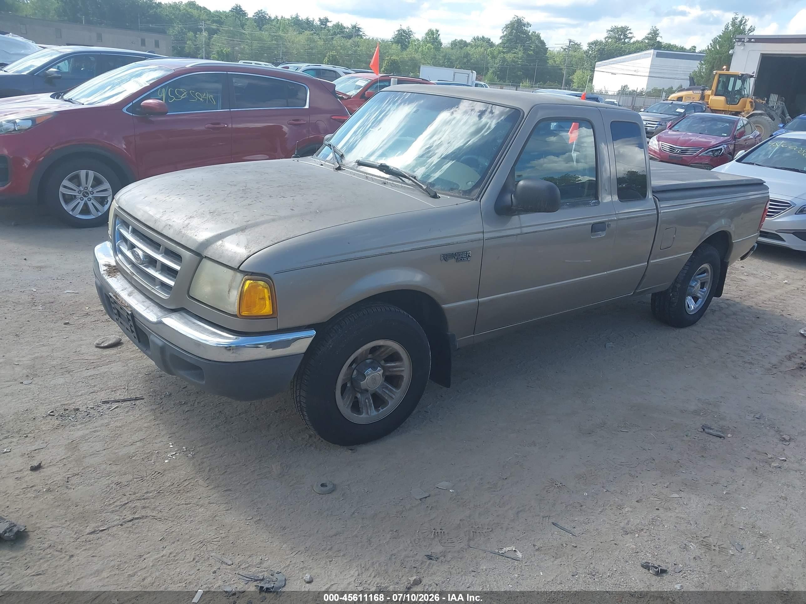 2003 Ford Ranger Edge/tremor/xlt Brown vin: 1FTYR44V63PA26569
