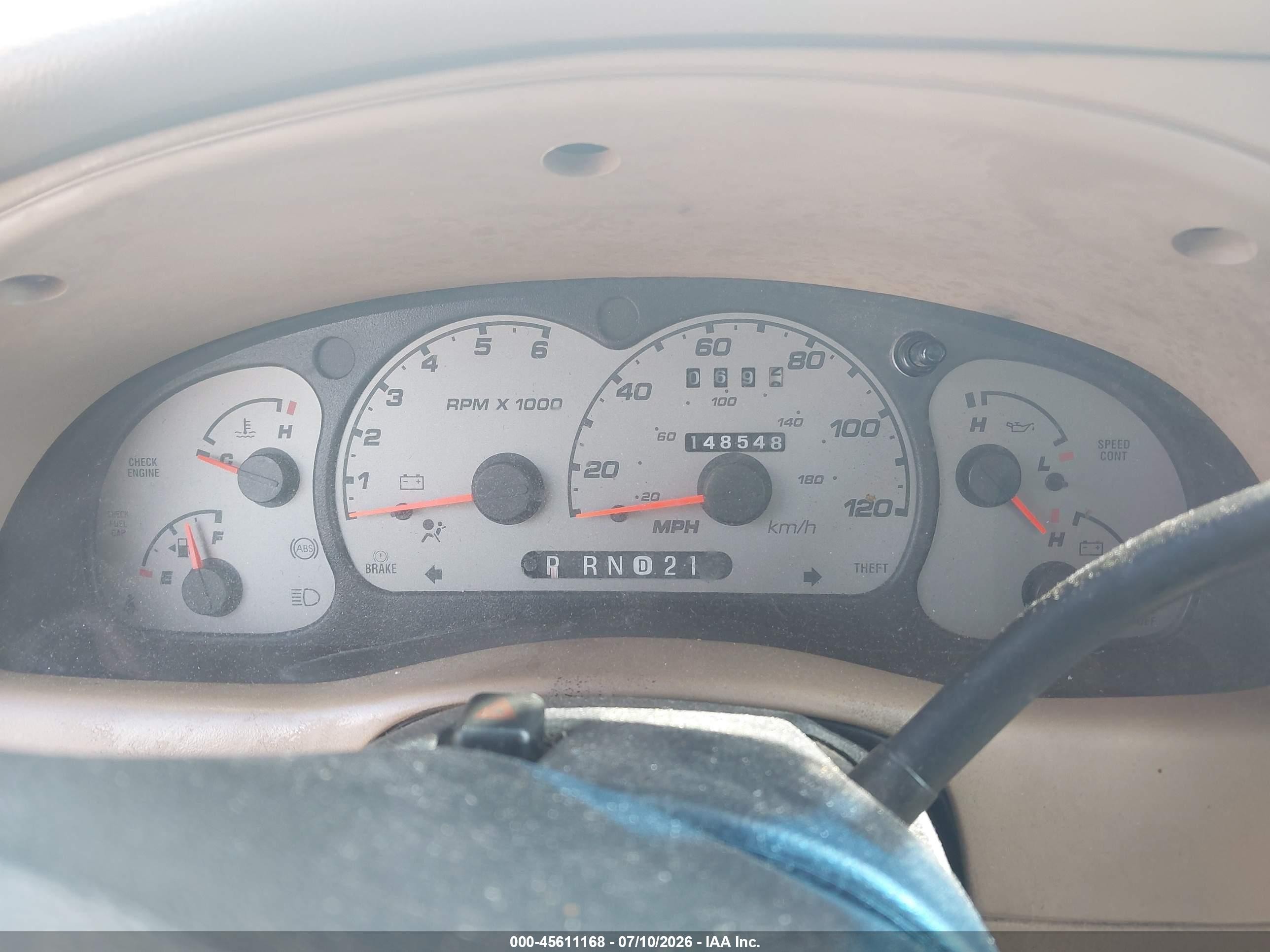 2003 Ford Ranger Edge/tremor/xlt Brown vin: 1FTYR44V63PA26569