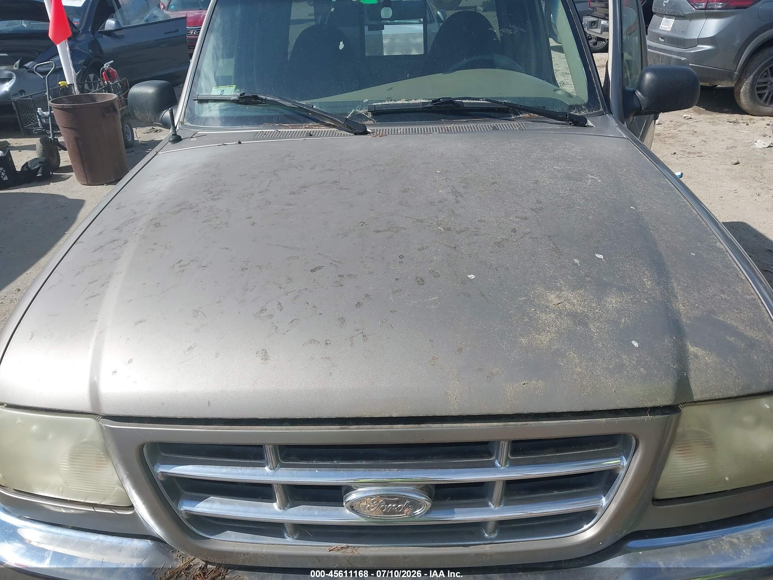 2003 Ford Ranger Edge/tremor/xlt Brown vin: 1FTYR44V63PA26569