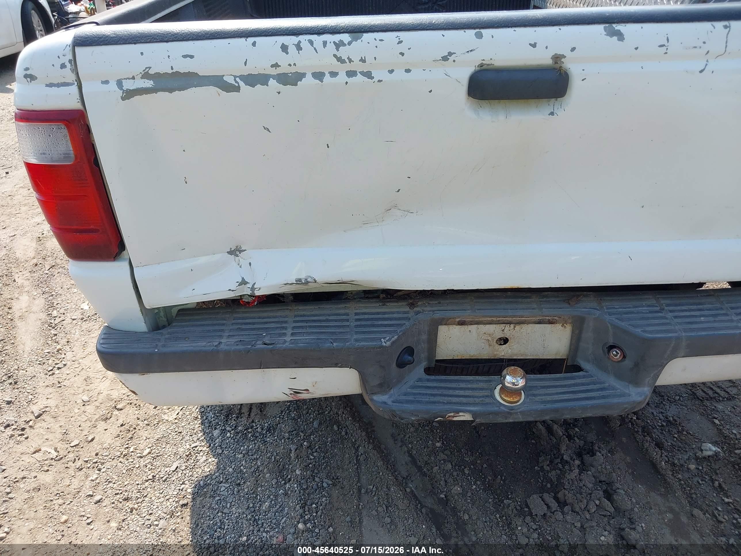 2003 Ford Ranger Edge/tremor/xlt White vin: 1FTYR44V63TA38213